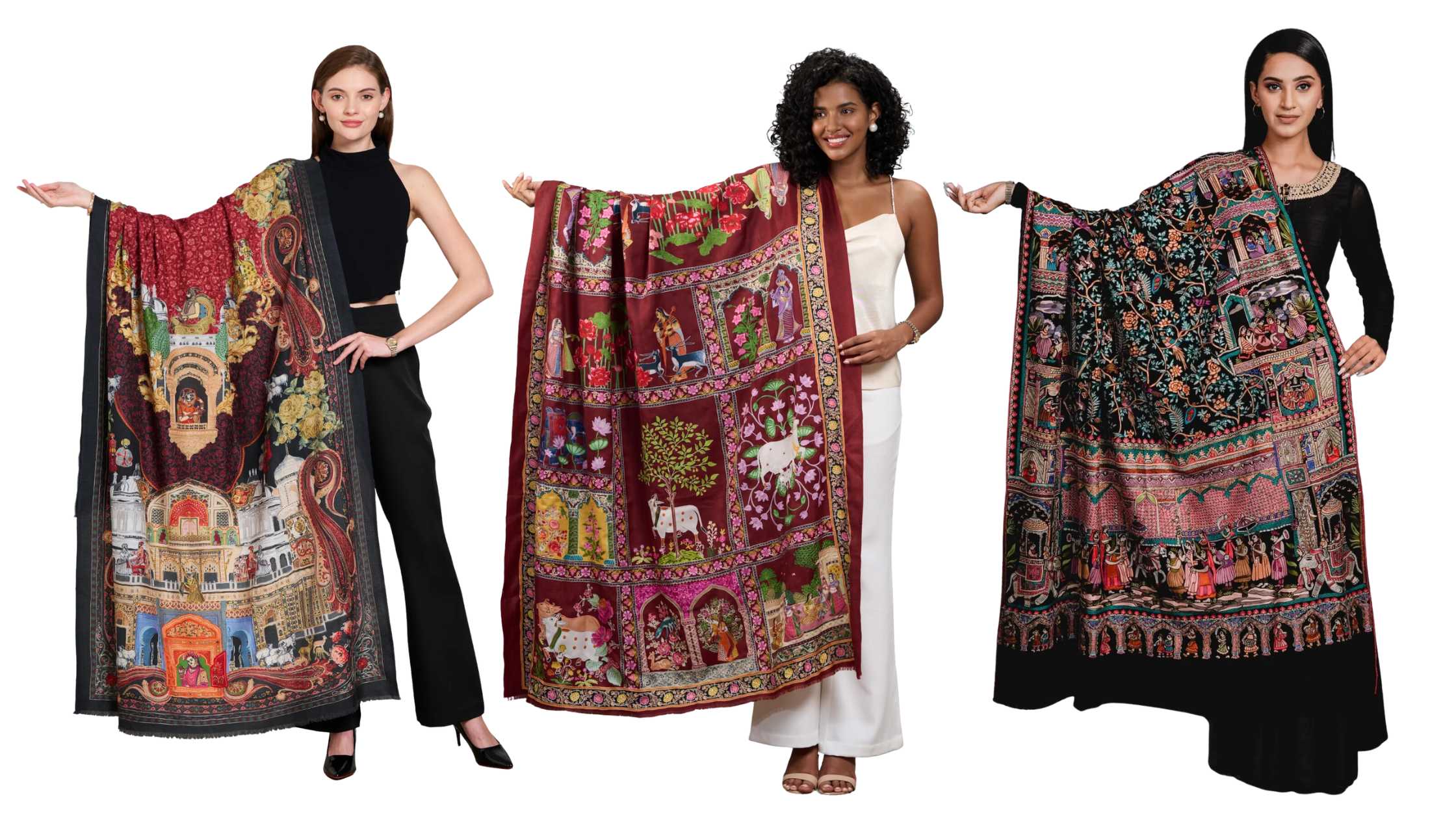 5 Perfect Women Shawls For Your Next Winter Vacation