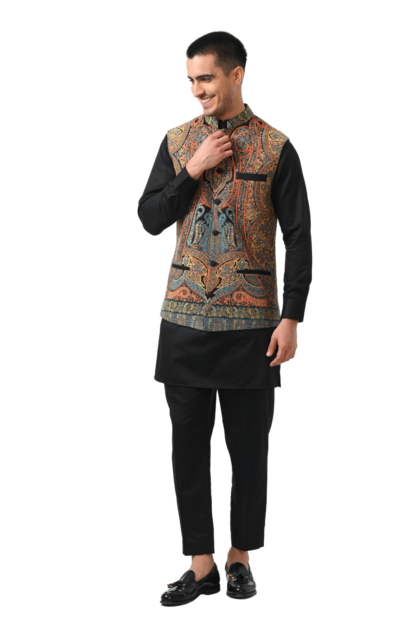 Pashtush Mens Aari Embroidery, Woollen Stole – Pashtush Shawl Store