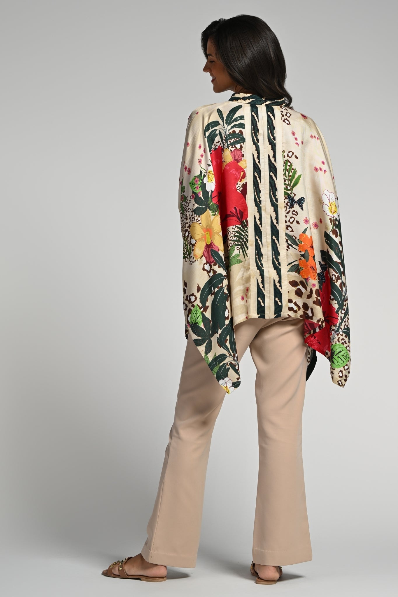 Taroob Jungle Rhapsody Silk Shirt