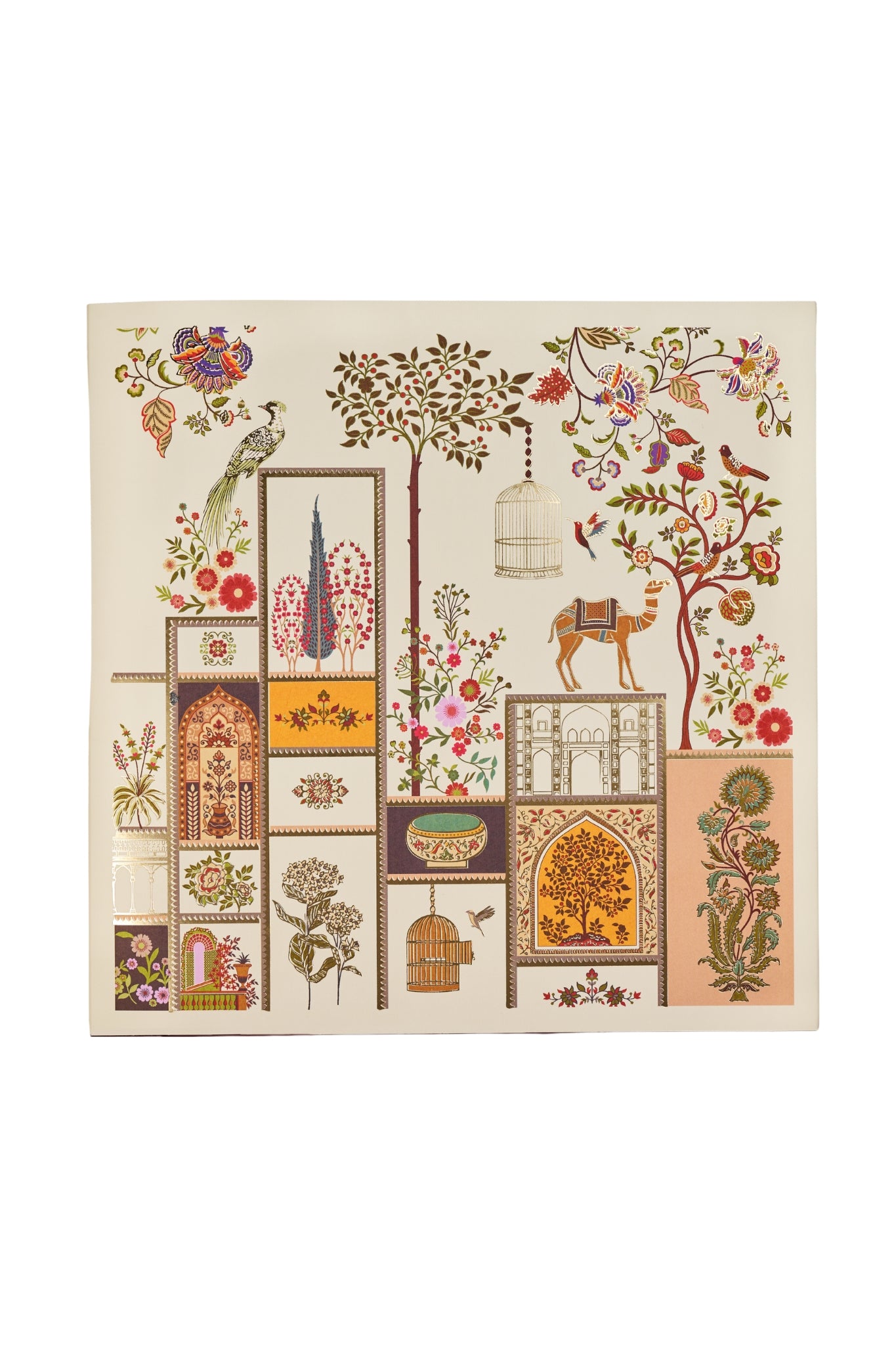 Taroob Couple Gift Set of Embroidered Stole for Him & Zari Stole for Her