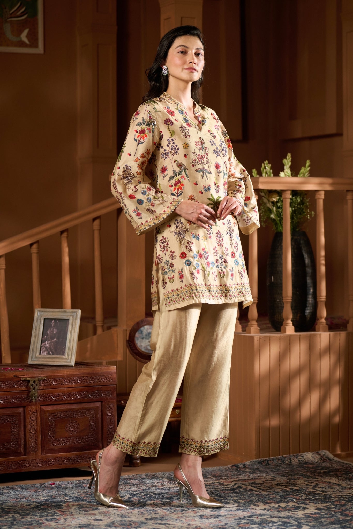 Taroob Gulsitar Embroidered Co-ord Set