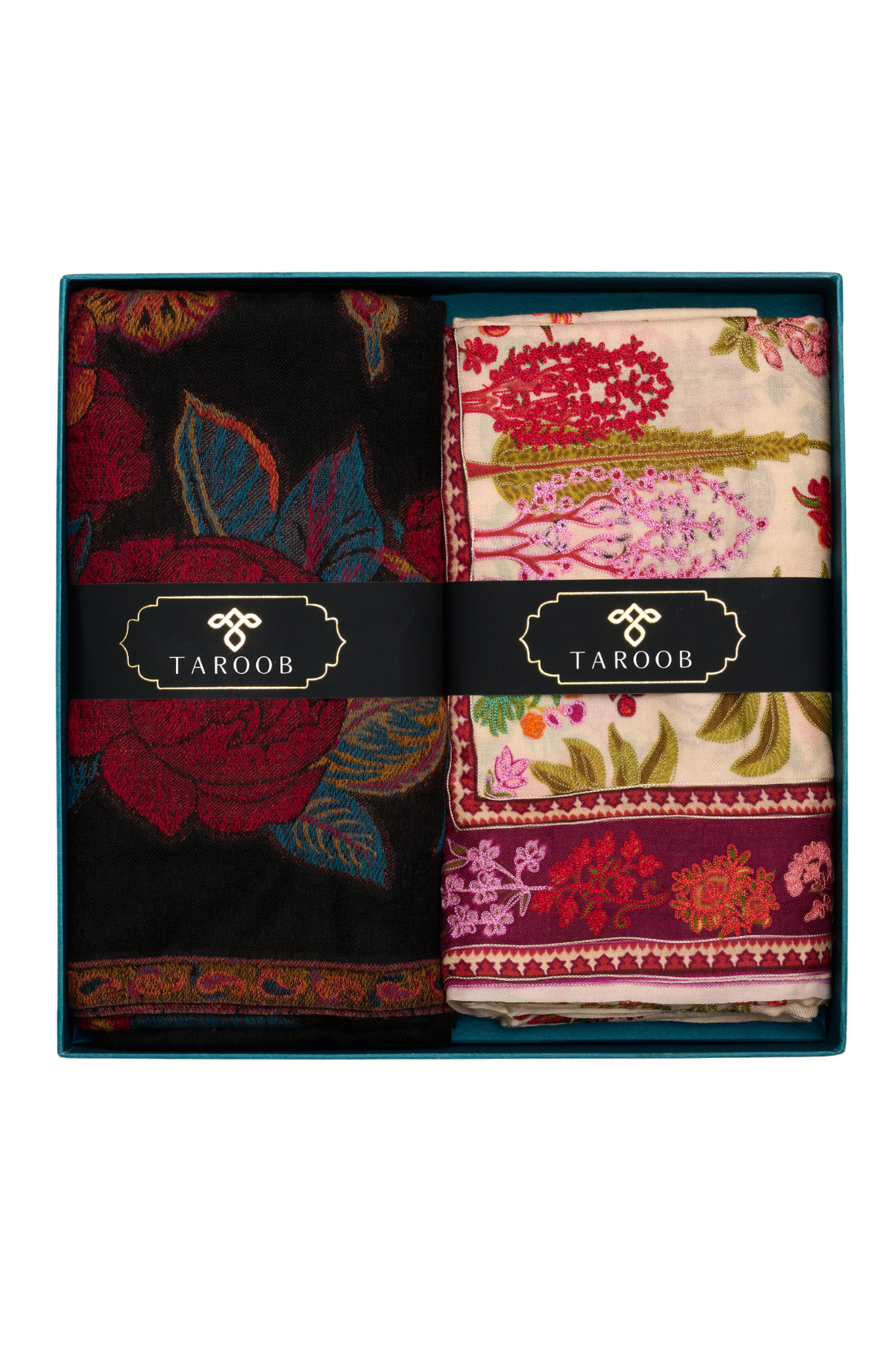 His & Her Gift Set of Kalamkari Dusala for Him & Kaani Shawl for Her