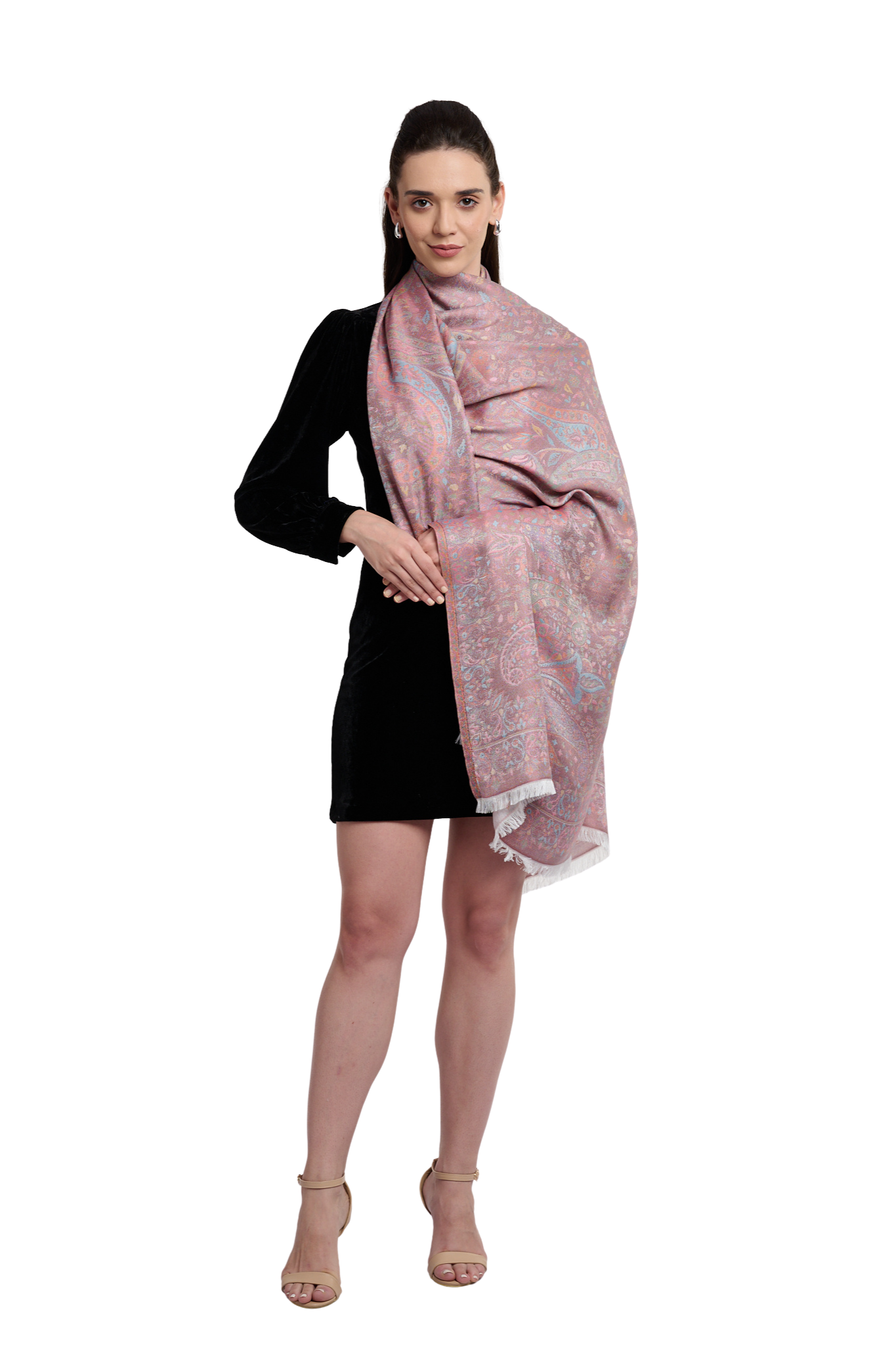 Women's Soft Silk Jamawar Shawl