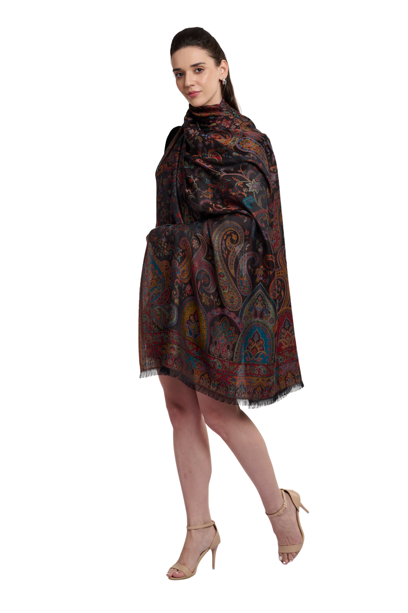 Women's Soft Silk Jamawar Shawl