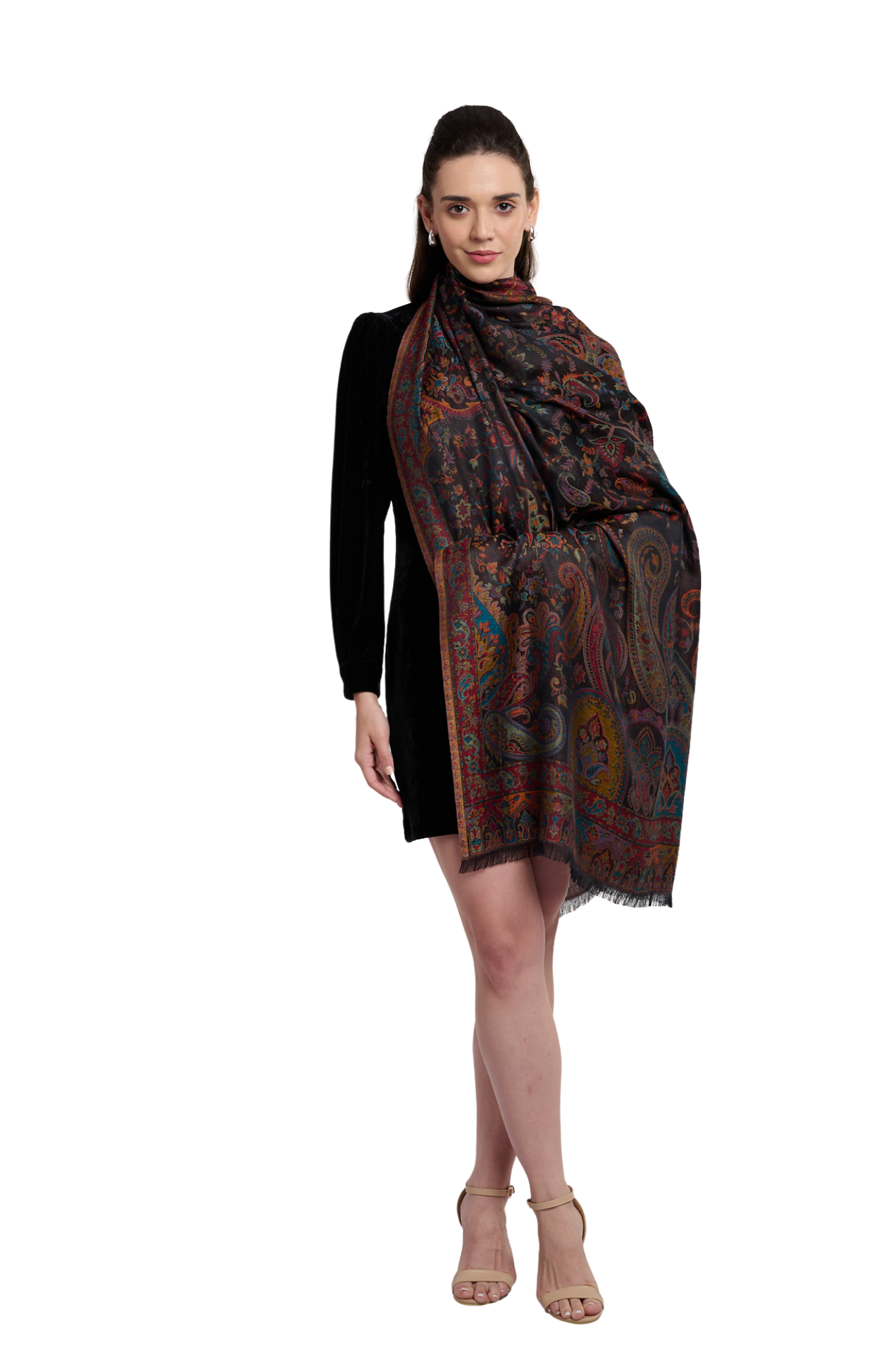 Women's Soft Silk Jamawar Shawl