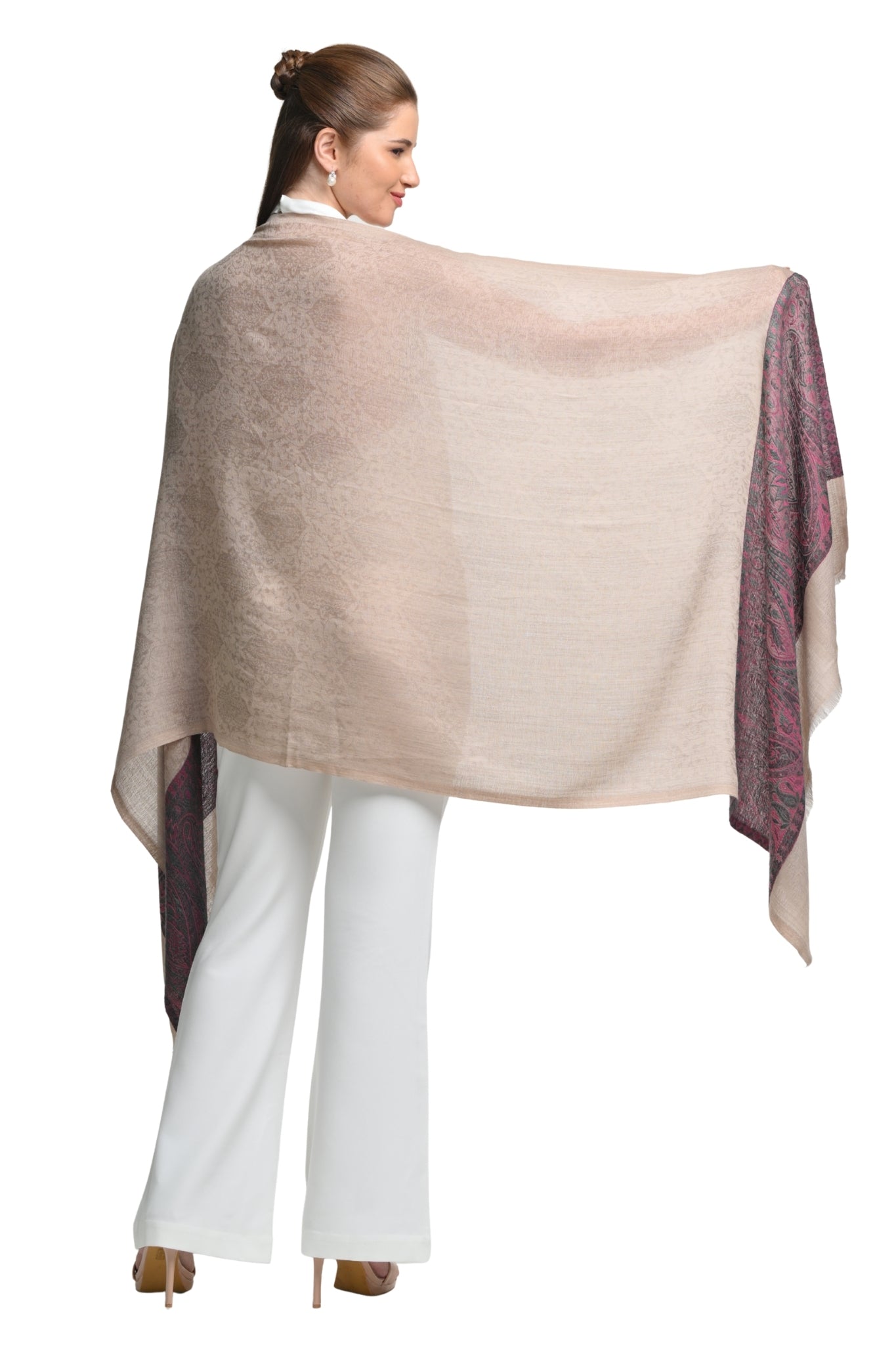 Taroob Wool Rich Kashmiri Stole