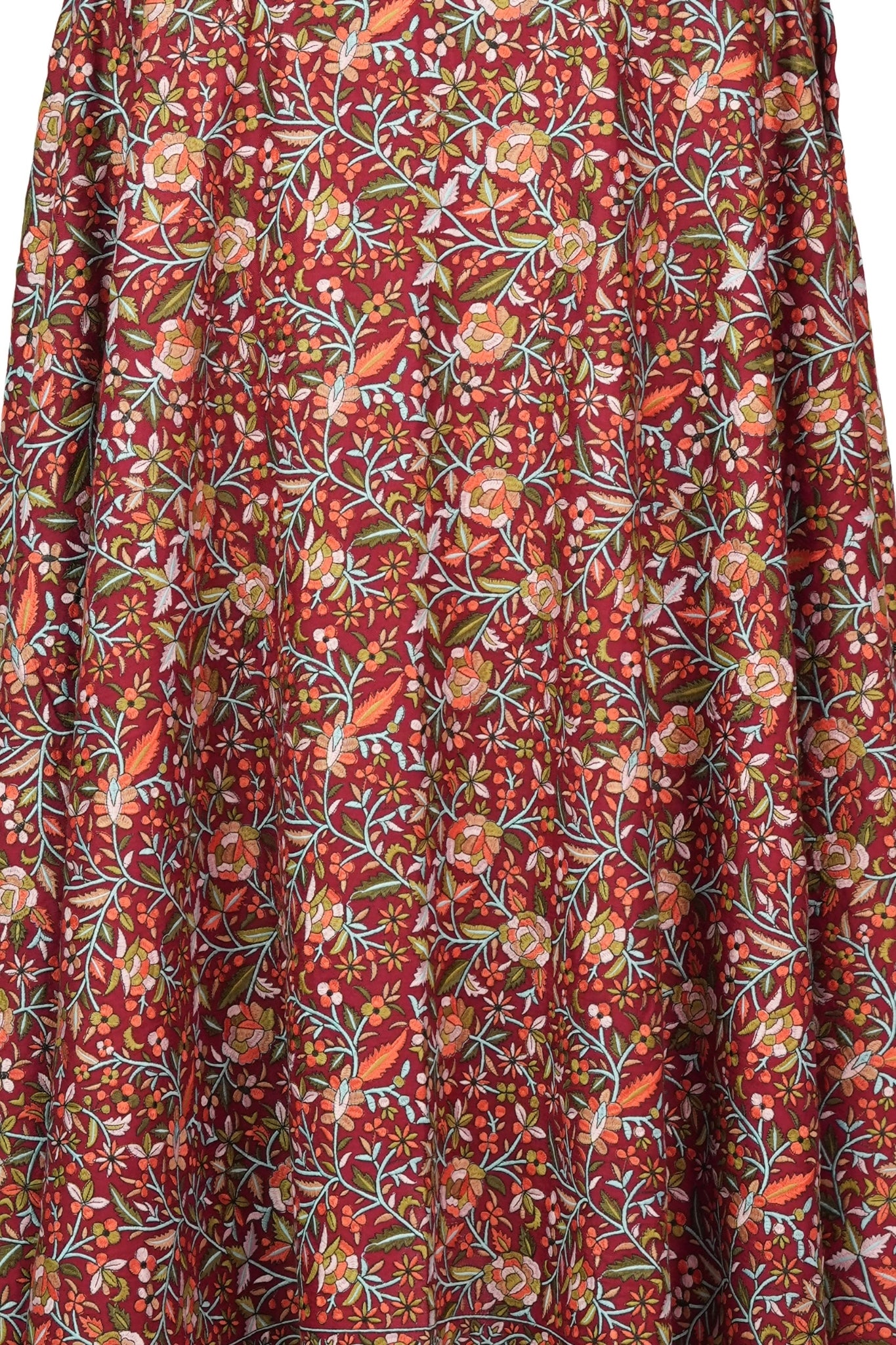 Taroob Floral Noir Embroidered Stole