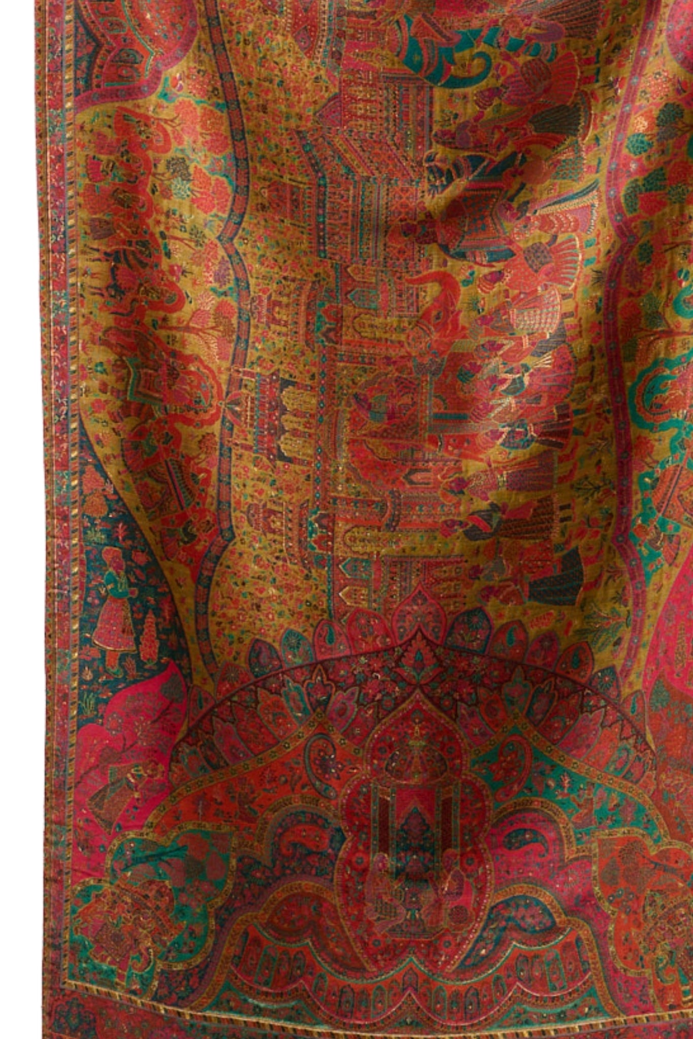 Taroob Royal Raj-Baraat Wool Kaani Stole