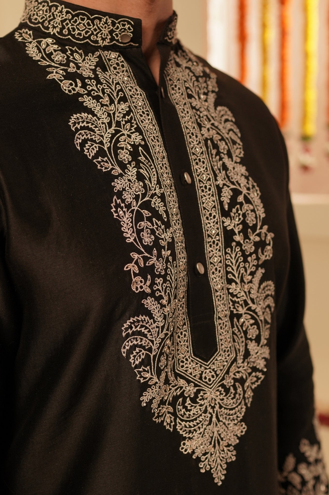 Taroob Embellished Festive Kurta Pajama Set