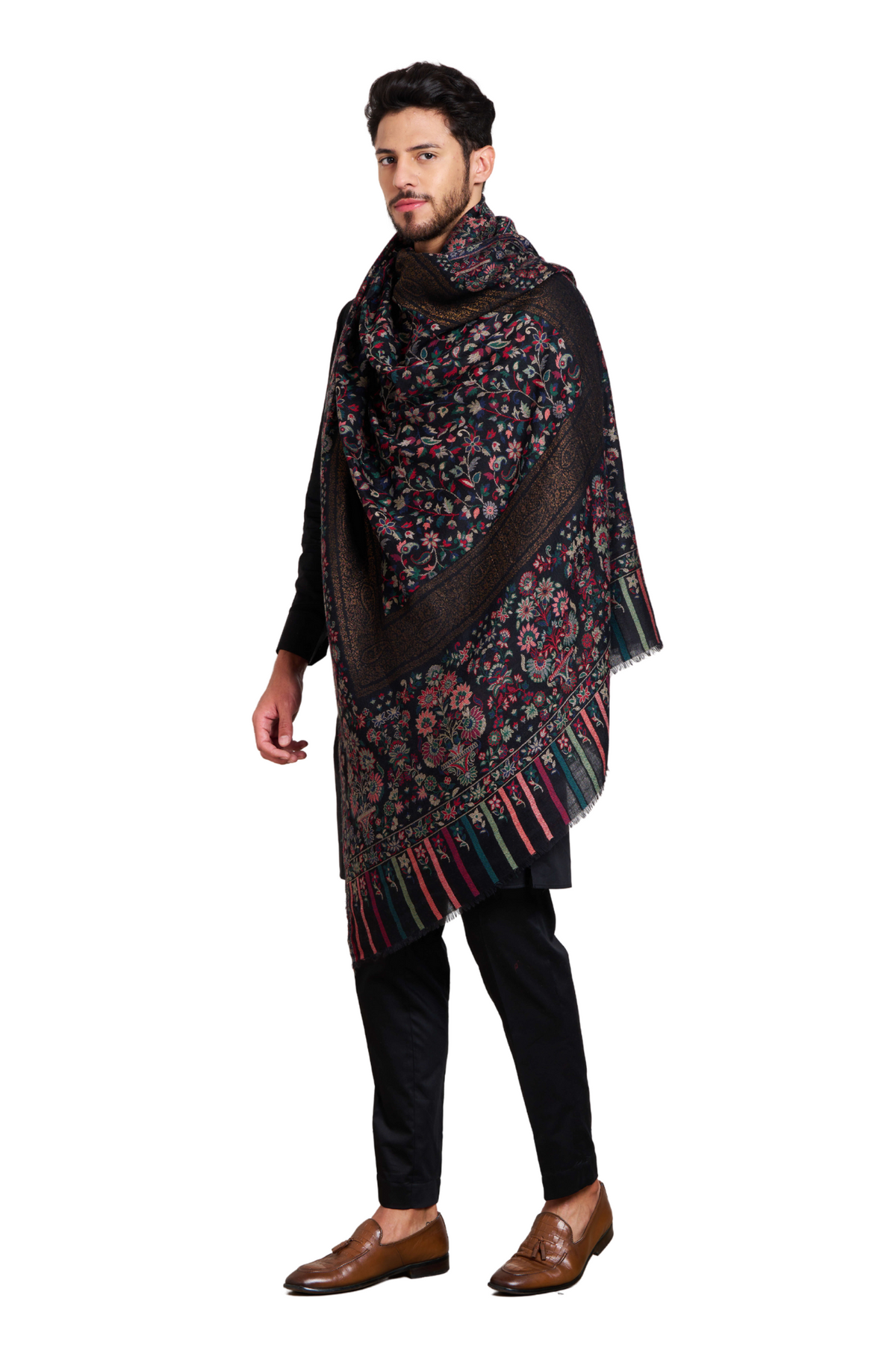 Exclusive Pashmina Kaani Shawl for Him or Her (Unisex Stole )