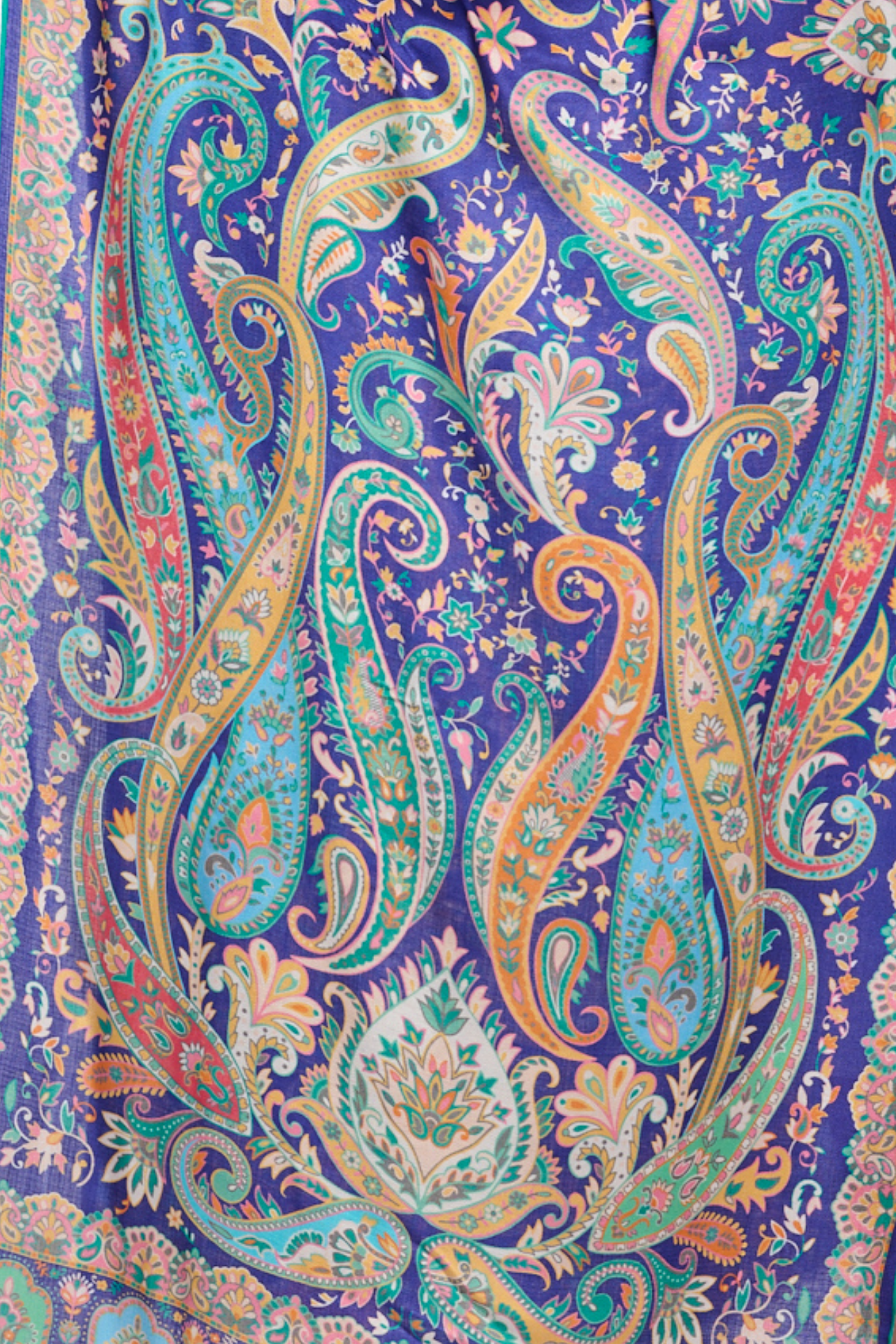 Women's Printed Modal Bold Paisley Stole