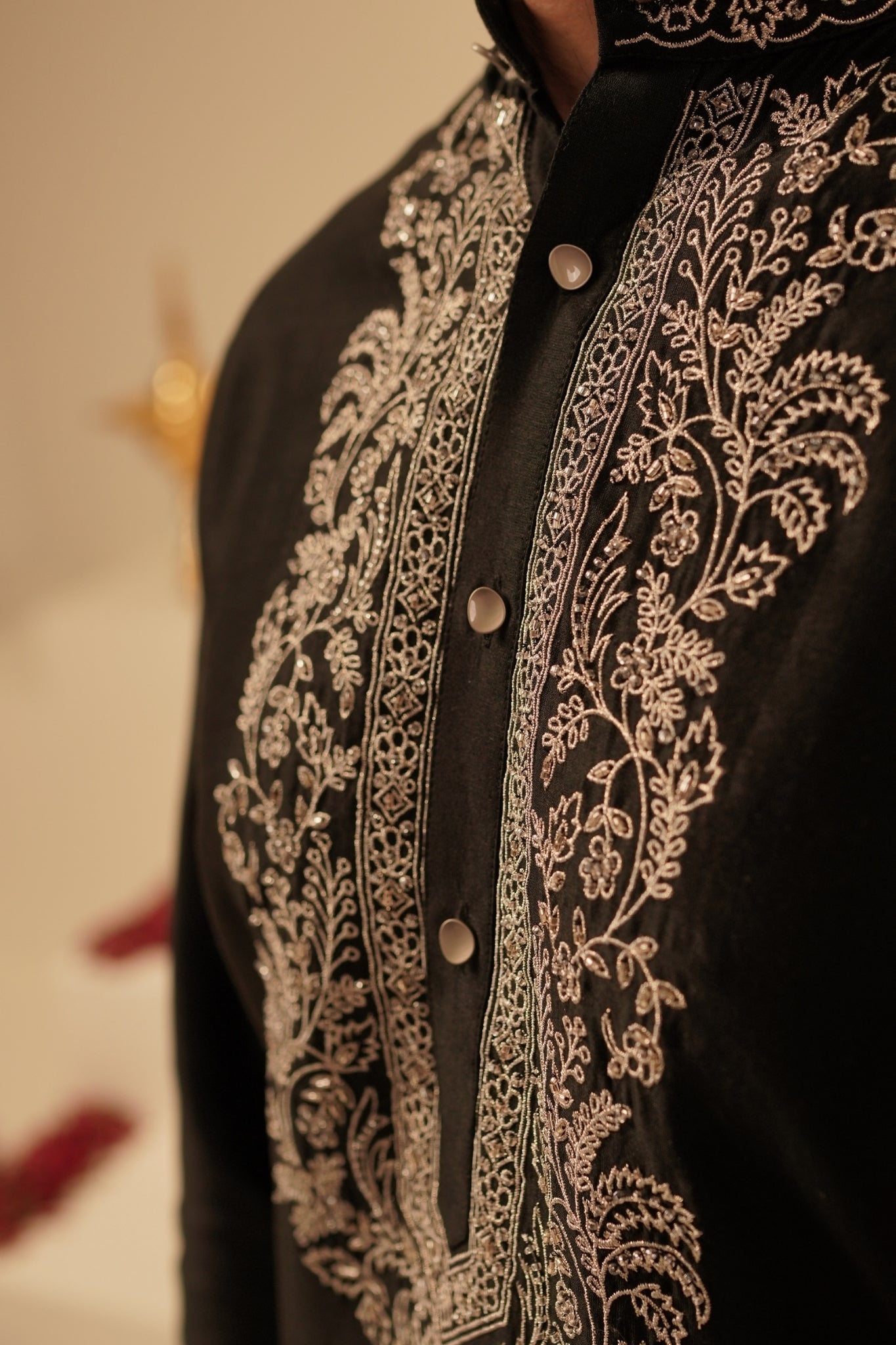 Taroob Embellished Festive Kurta Pajama Set