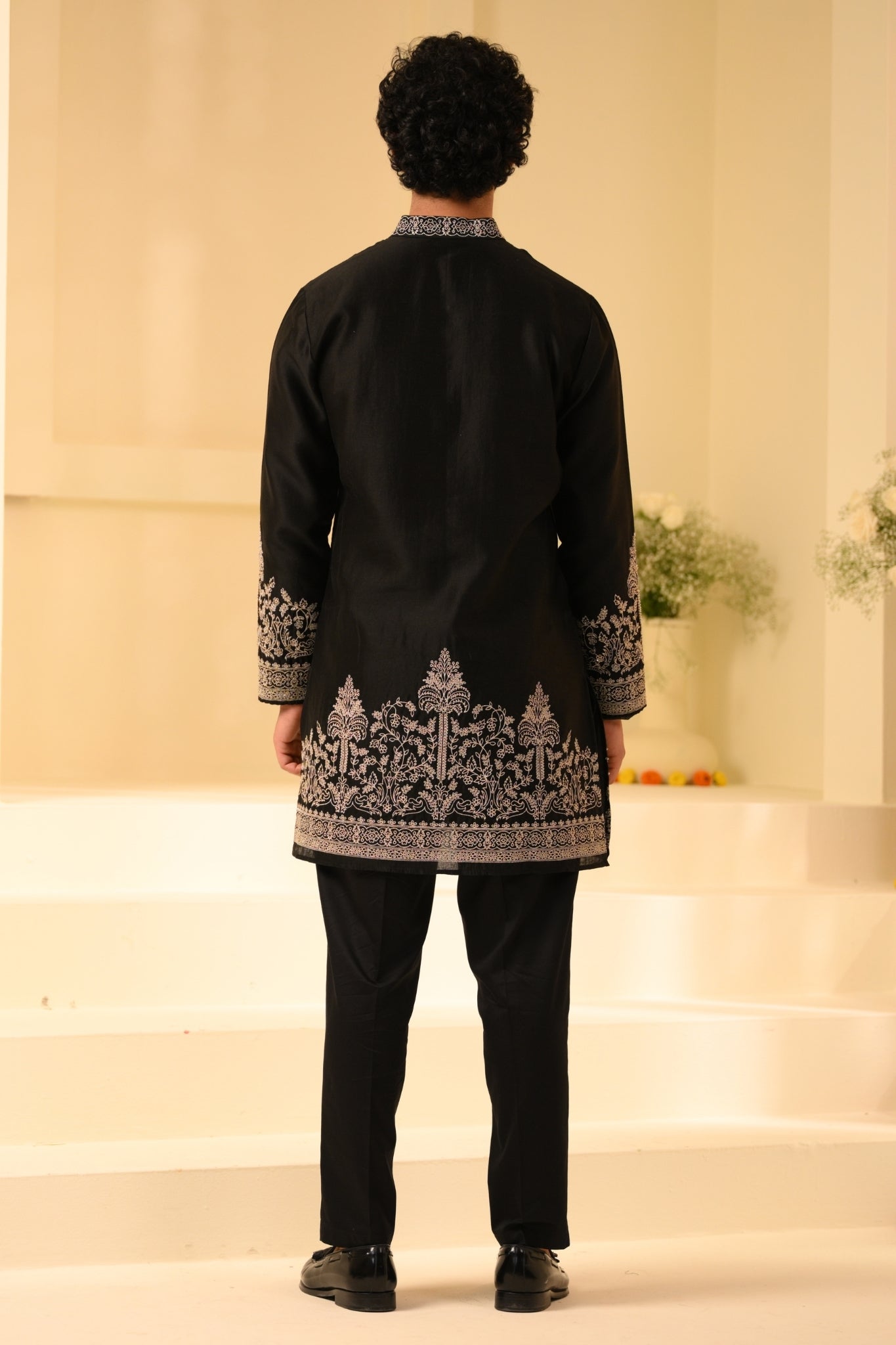 Taroob Embellished Festive Kurta Pajama Set