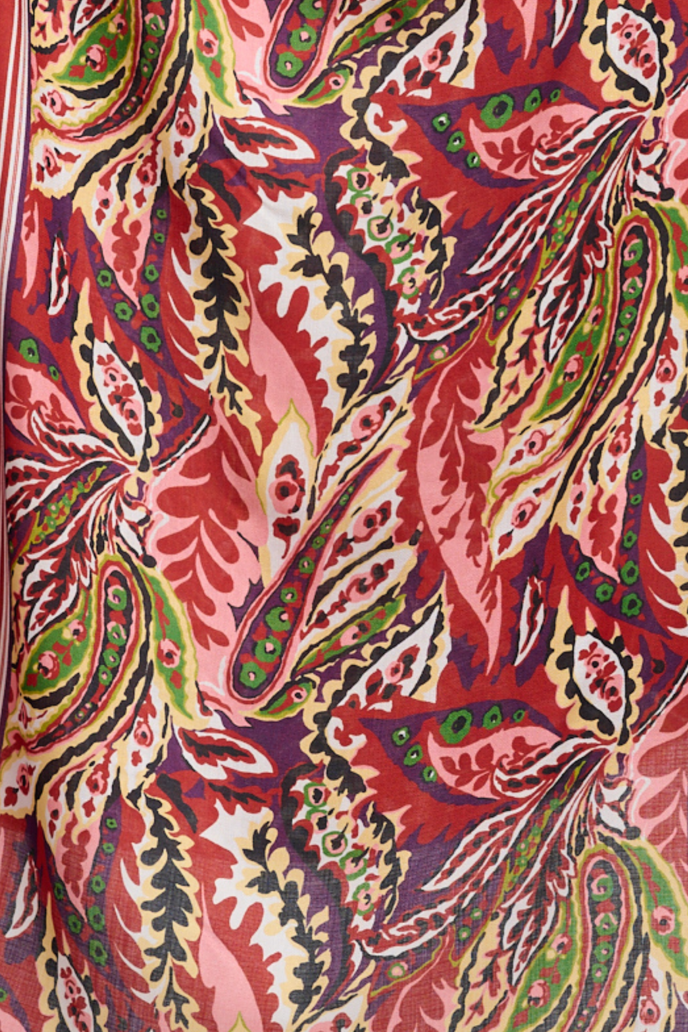 Women's Printed Modal Paisley Scarf