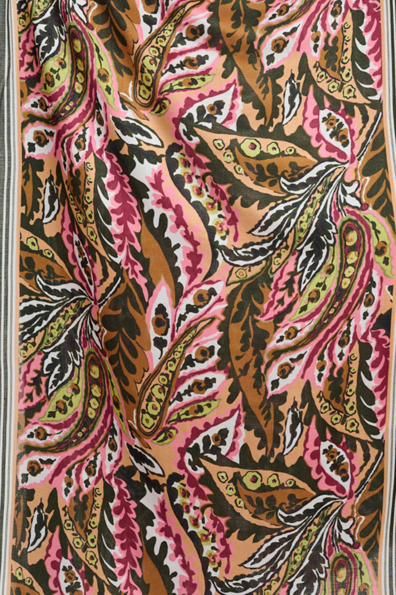 Women's Printed Modal Paisley Scarf