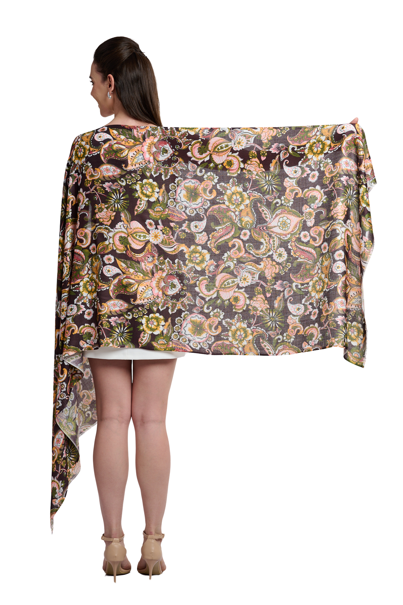 Women's Printed Modal Paisley Stole