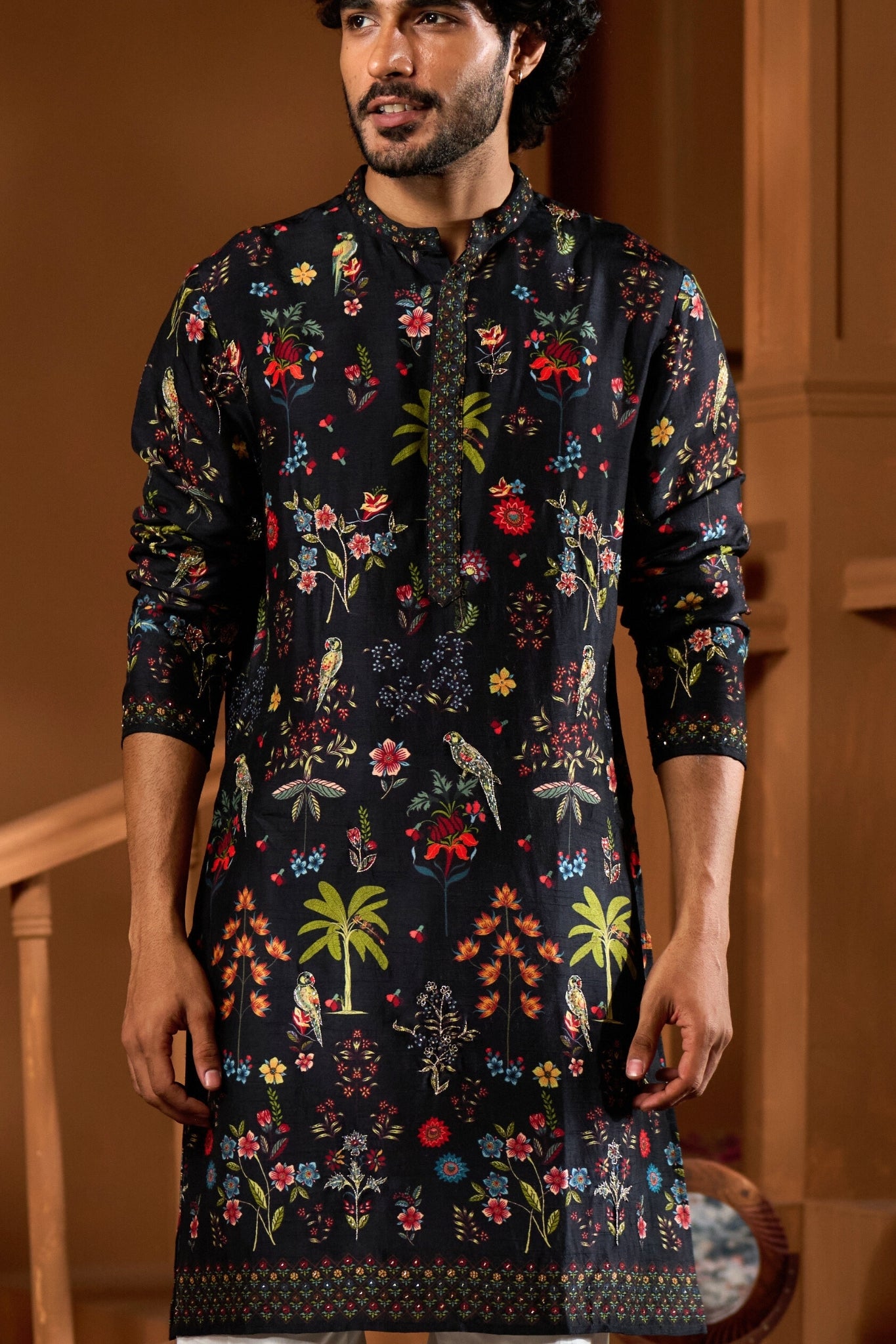 Taroob Gulsitar Embroidered Kurta Pajama Set