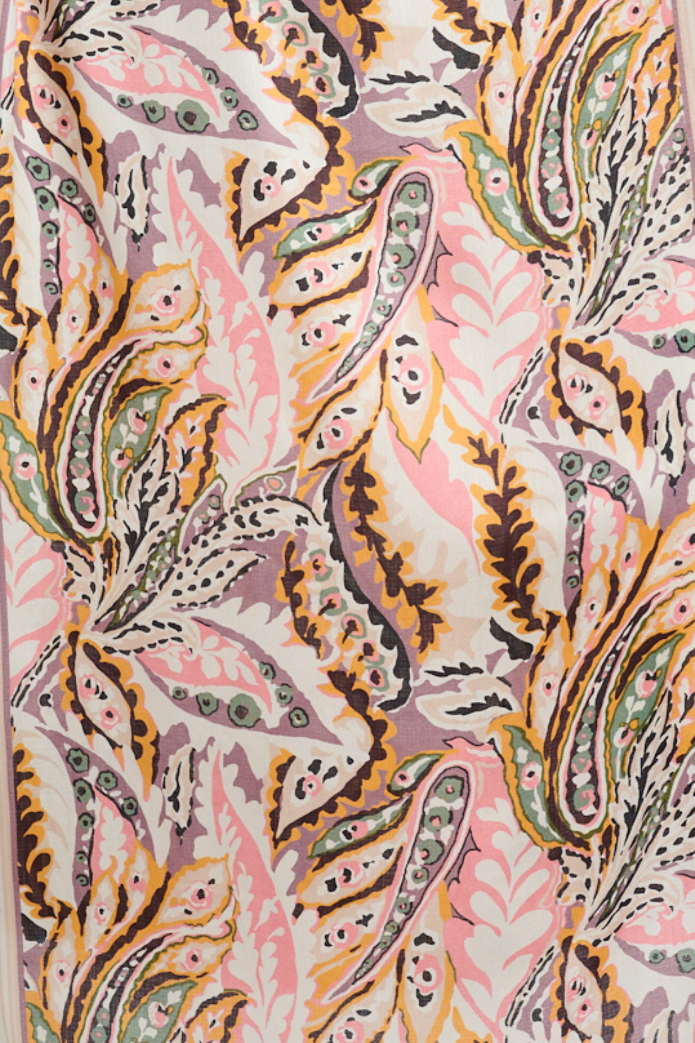 Women's Printed Modal Paisley Scarf