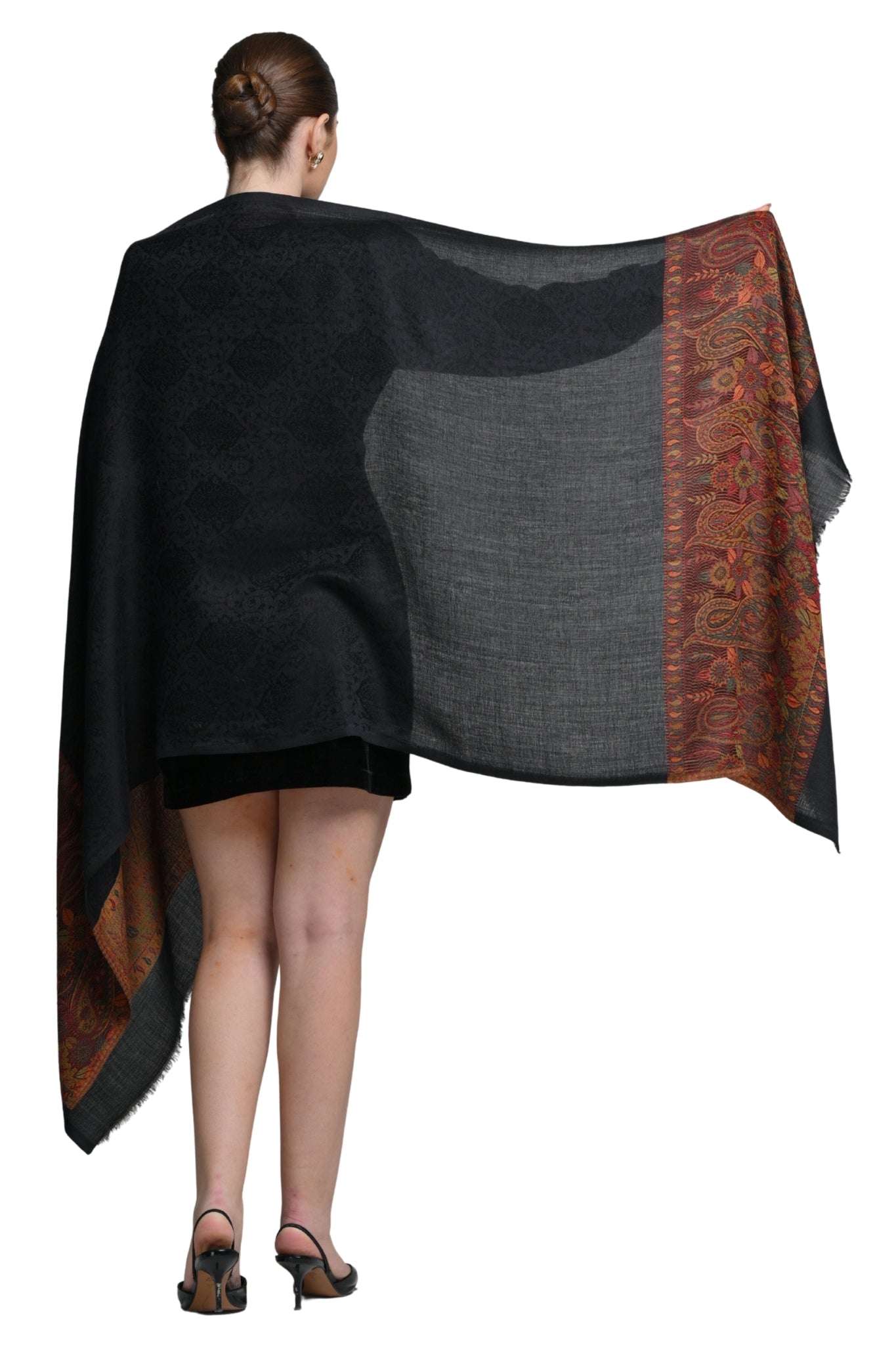 Taroob Wool Rich Kashmiri Stole