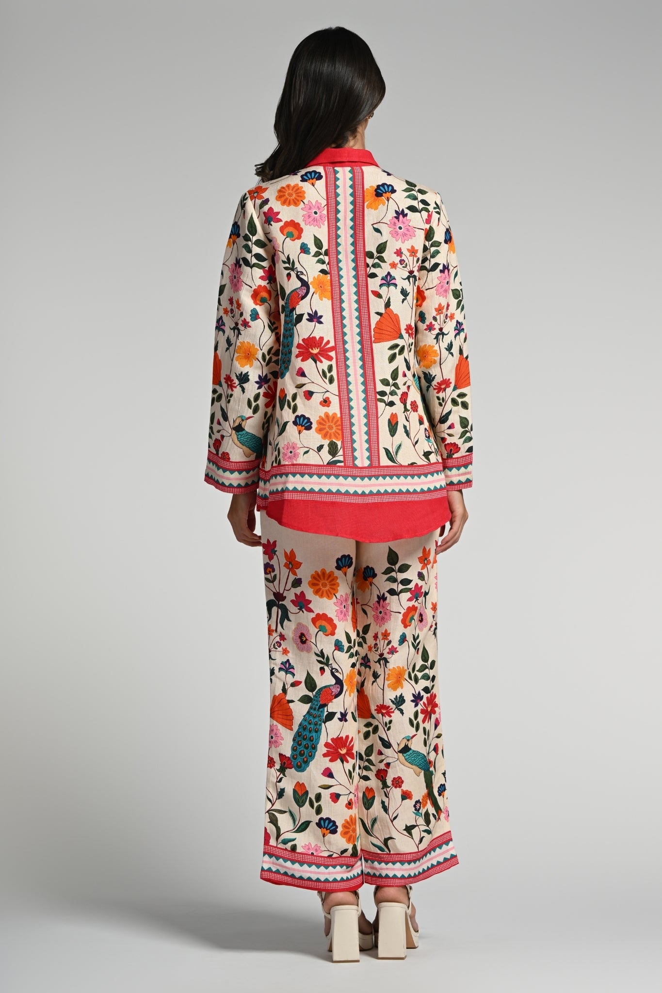 Taroob Bageecha Linen Co-ord Set