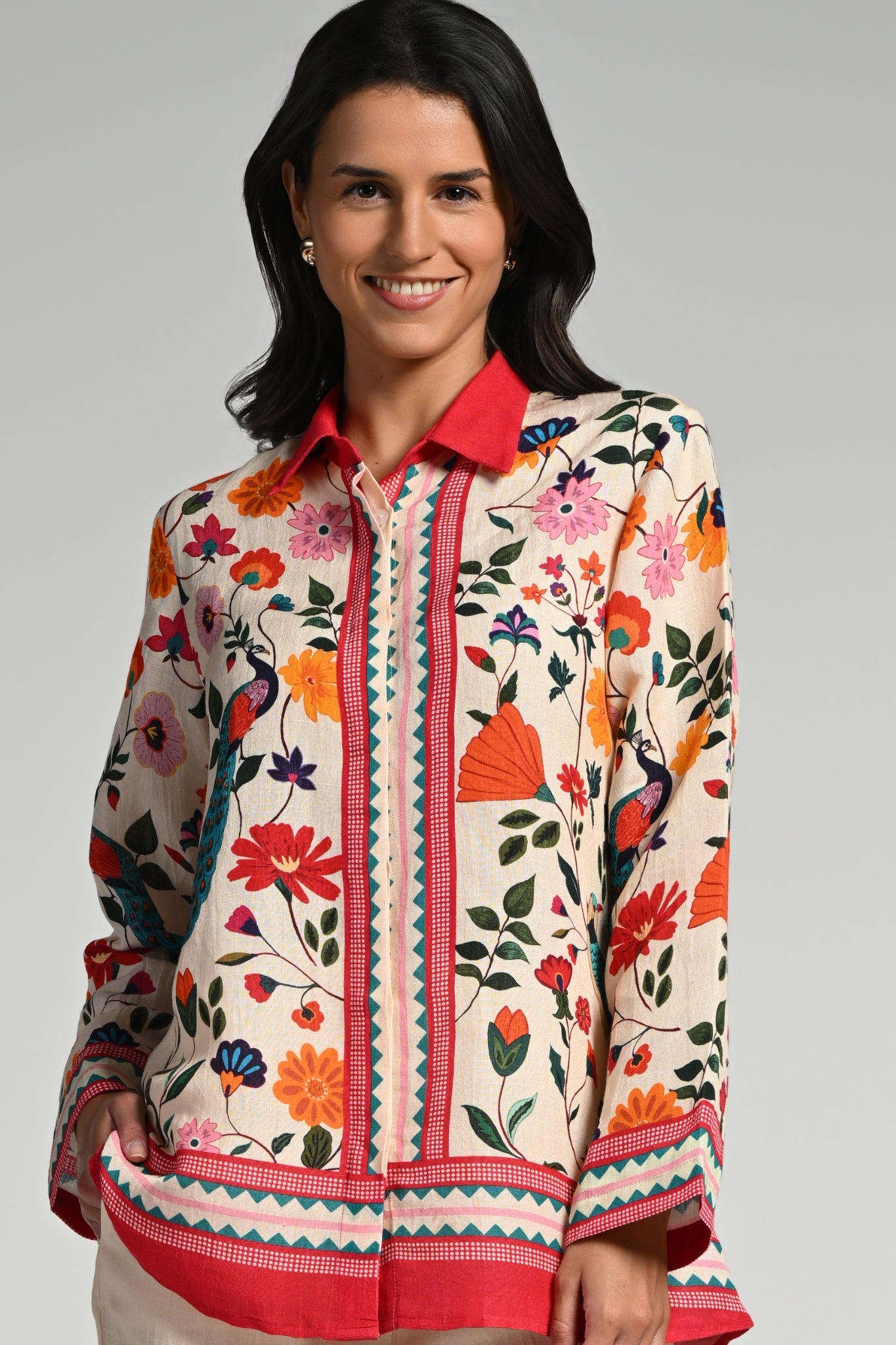 Taroob Bageecha Linen Co-ord Set