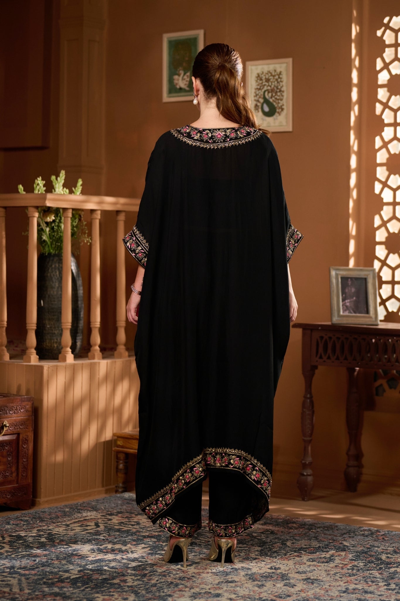 Taroob Hand Embellished Choga Set