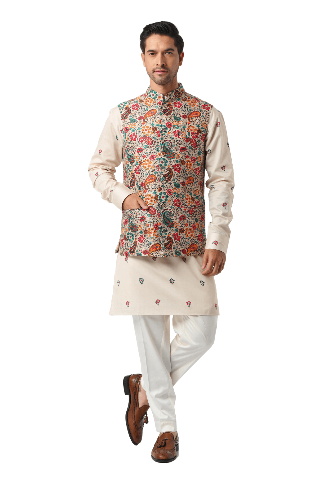 Should i add a Nehru jacket on this? : r/IndianFashionAddicts