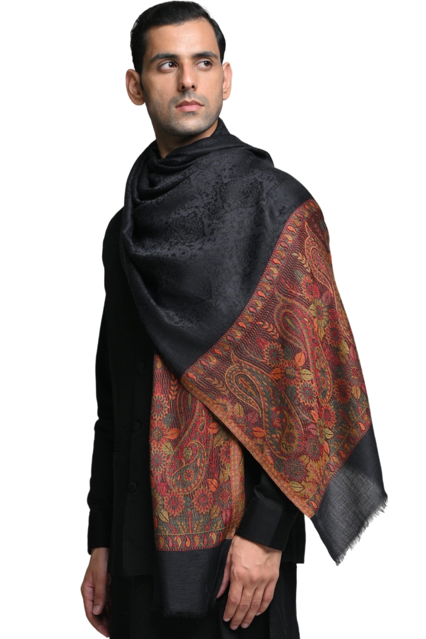 Taroob Wool Rich Kashmiri Stole