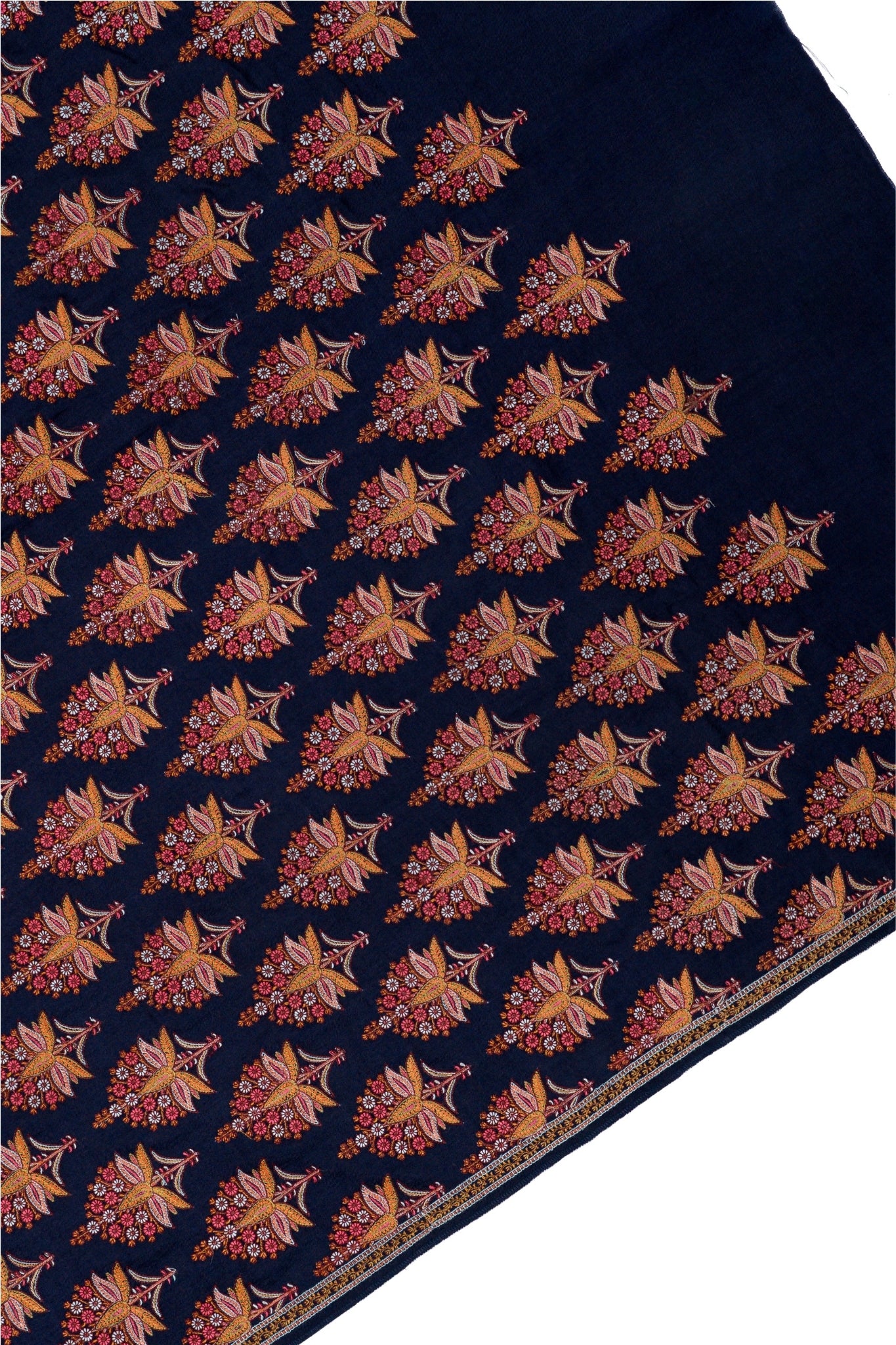 Taroob Gift Set of Unisex  Fine Wool Silk Embroidered Stole for Him or Her