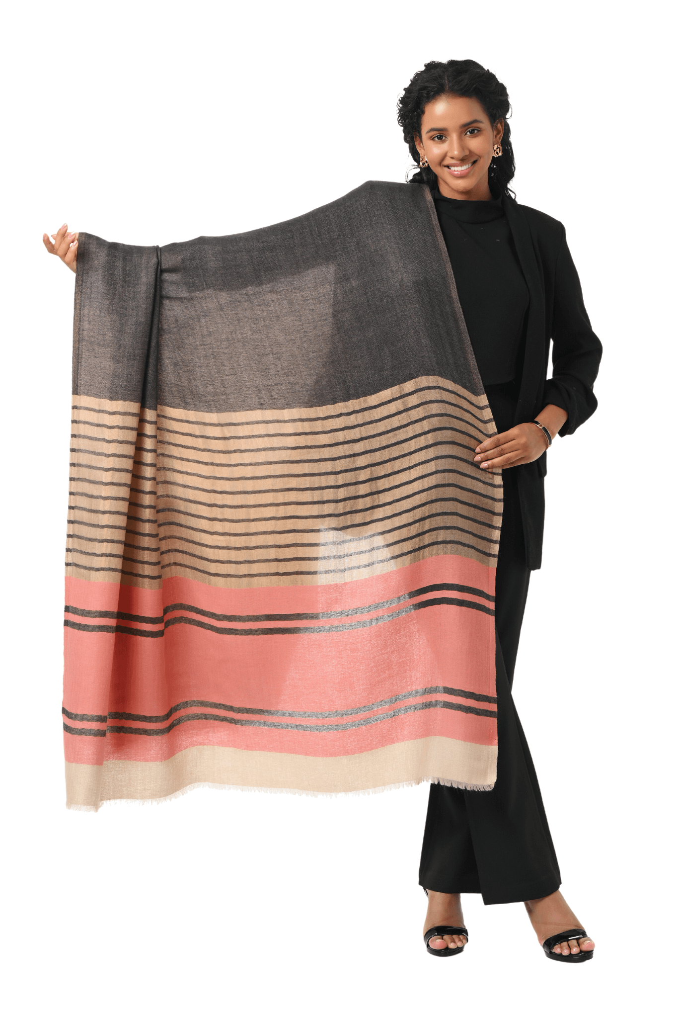 Pashmina Wool Handwoven Women Shawl