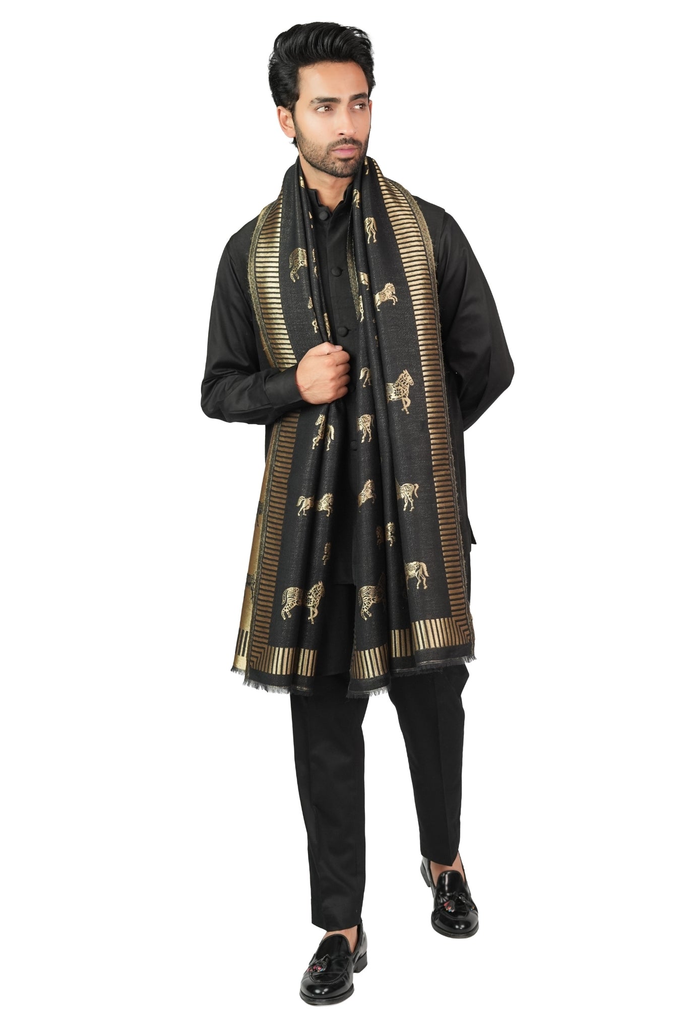 Taroob Resham Heritage Stole