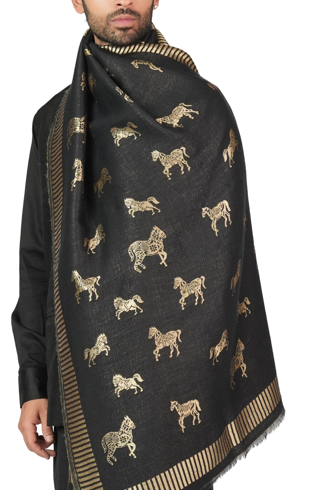 Taroob Resham Heritage Stole