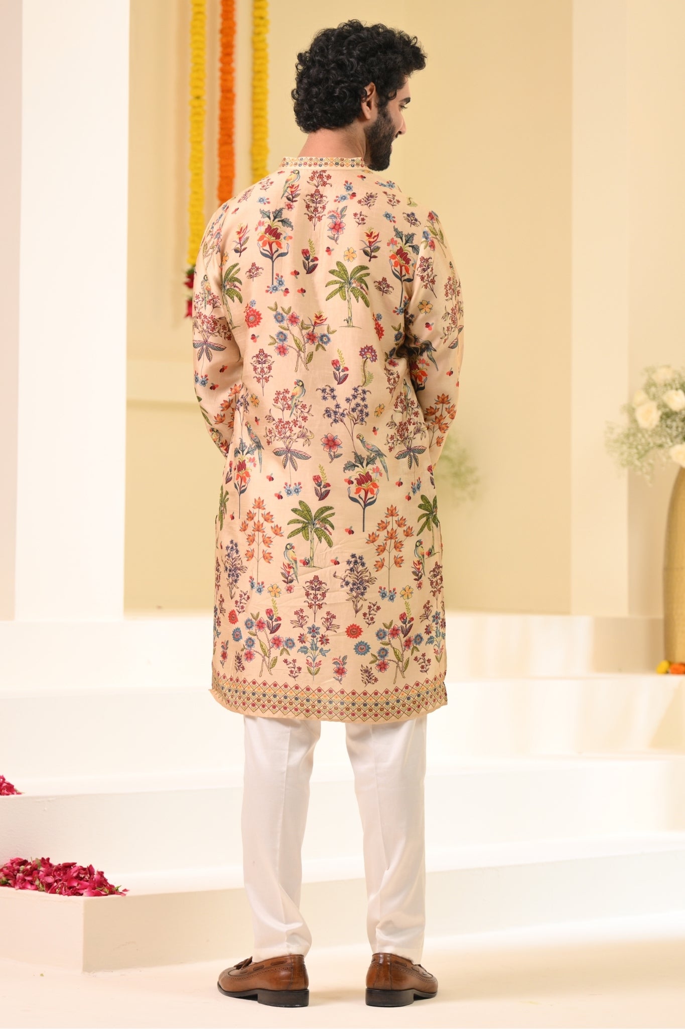 Taroob Gulsitar Embroidered Kurta Pajama Set