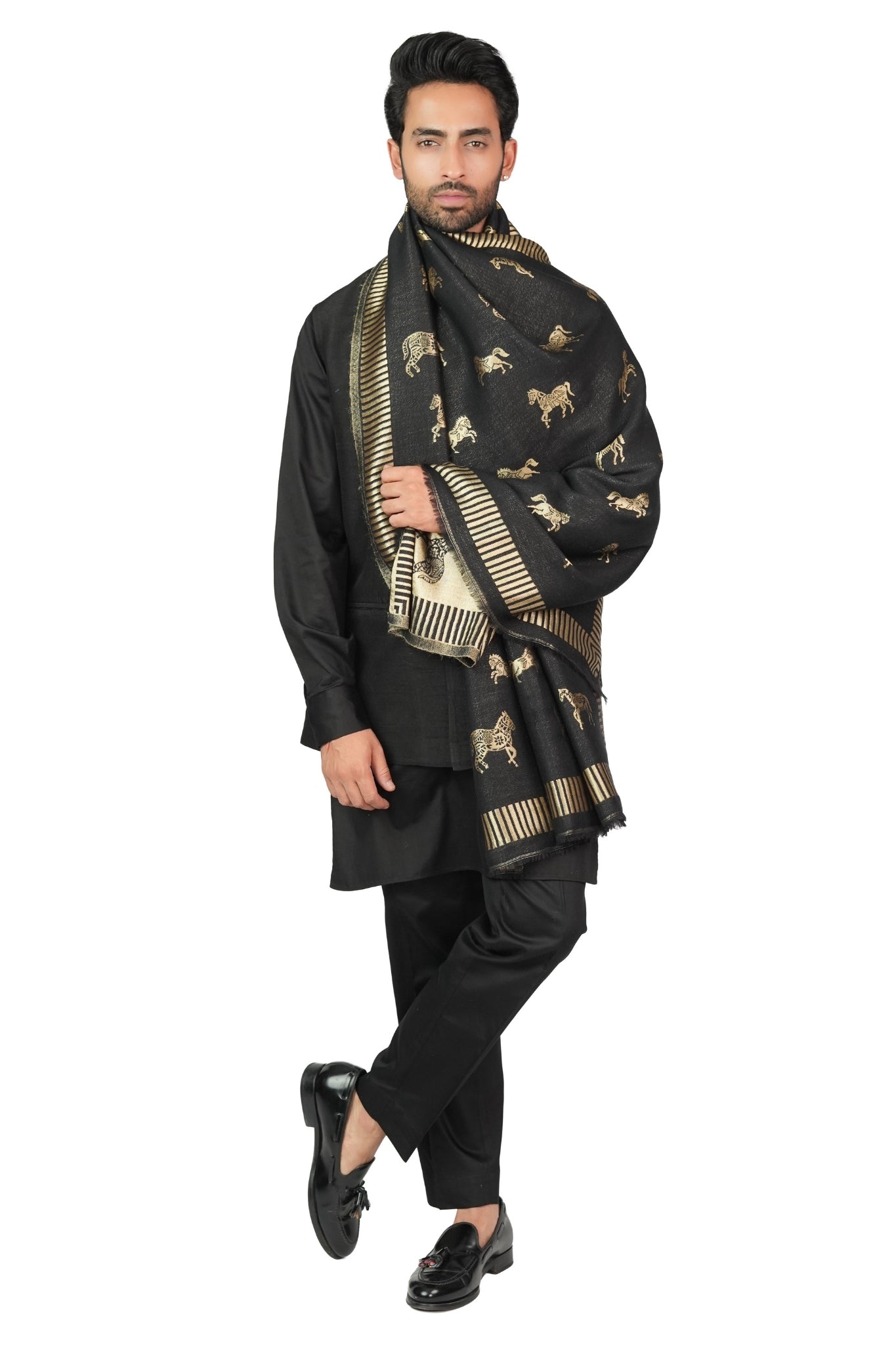 Taroob Resham Heritage Stole