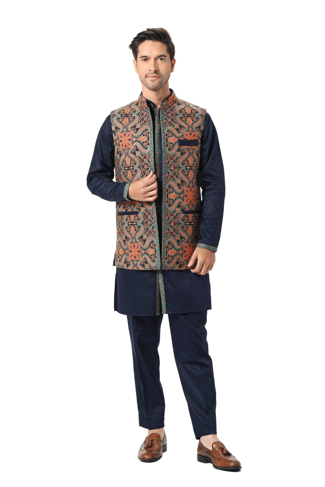 Buy Modest AttiresRegular Fit Fleece Blazer Mens Koshur Pheran, Coat Collar  Furr Phiran, Outdoor & Casual pheran, Traditional Kashmiri pheran Online at  desertcartINDIA
