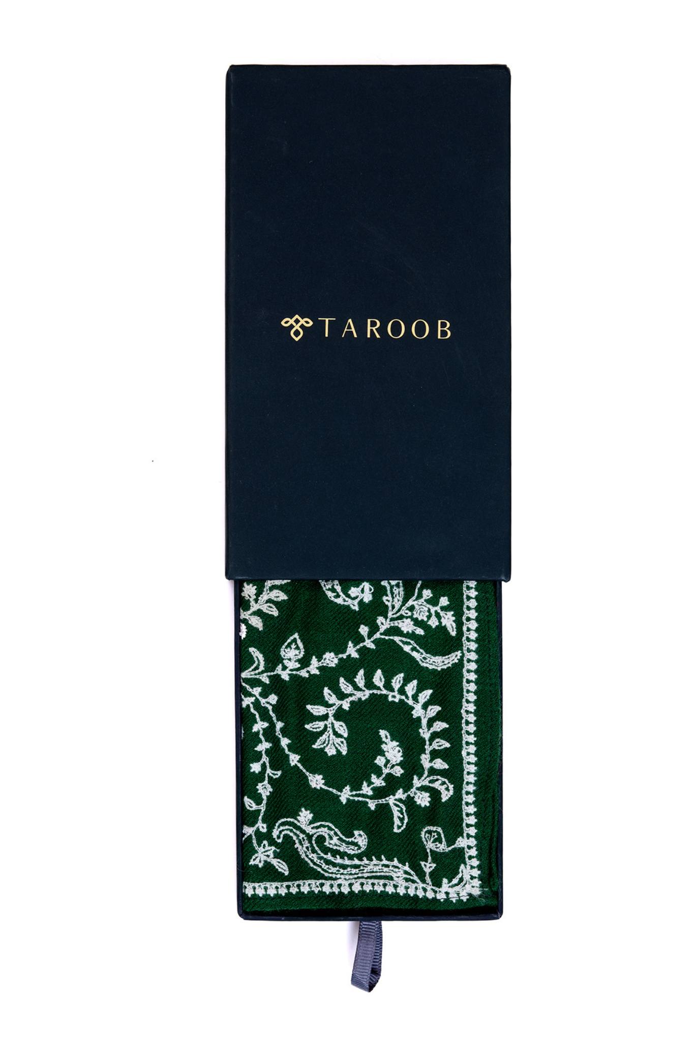 Embroidered Sozni Kashmiri Pocket Square