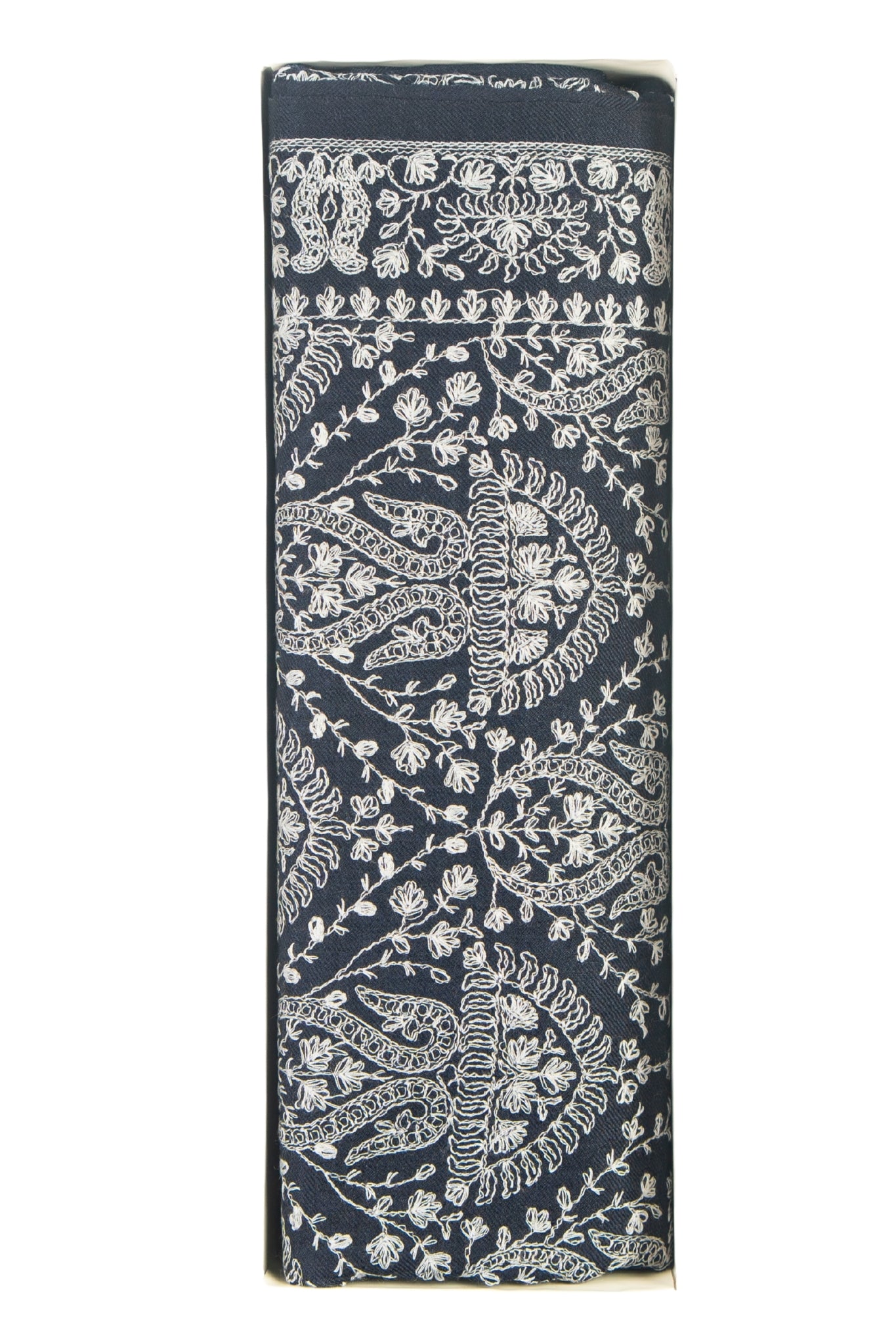 Taroob Gift Set of Regal Unisex Kashmiri Embroidered Stole for Him or Her