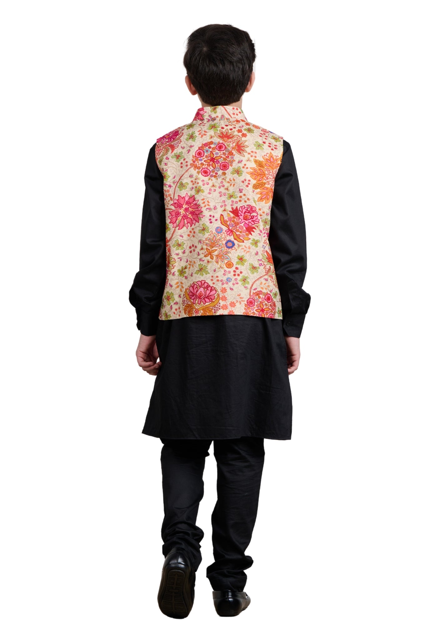 Floral Embroidered Nehru Jacket