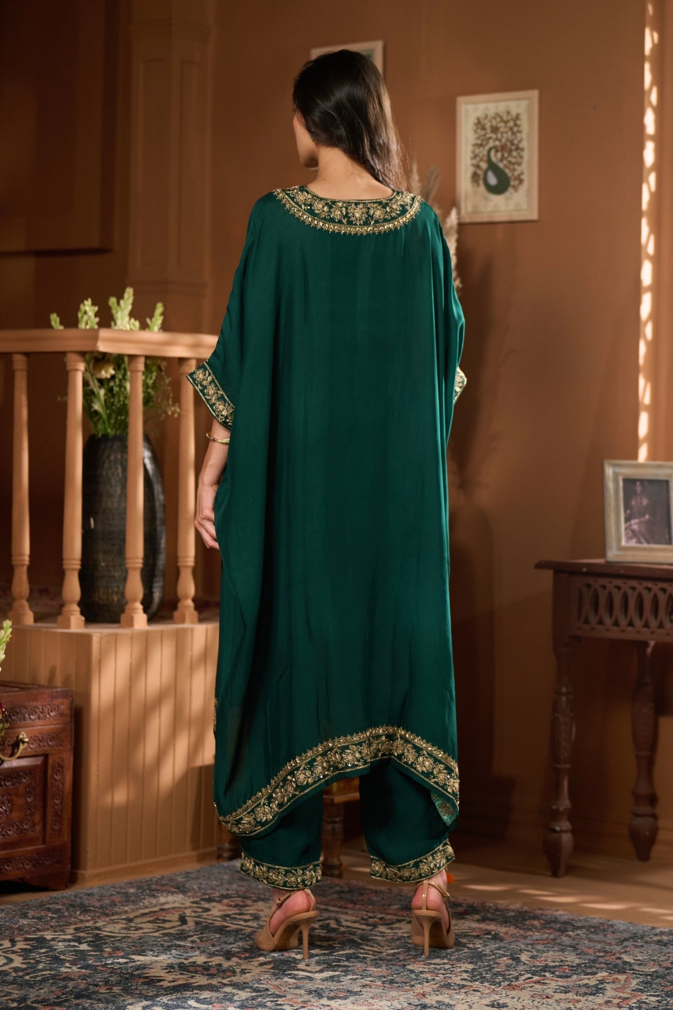 Taroob Hand Embellished Choga Set