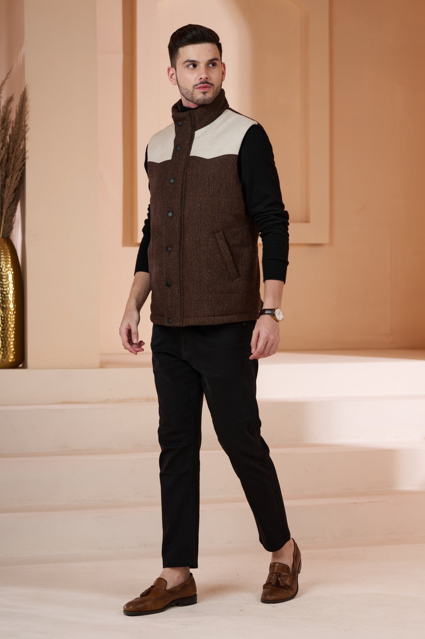 Wool Puffer Gilet