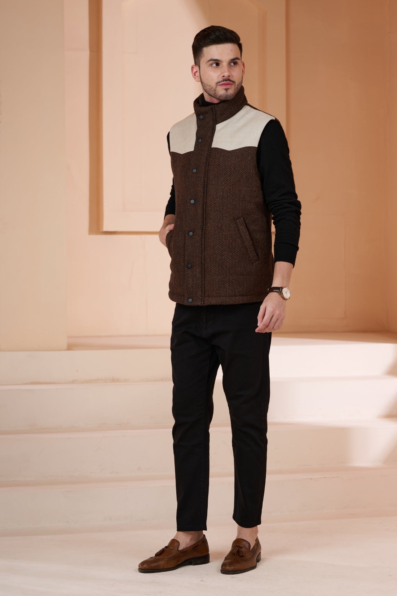 Wool Puffer Gilet