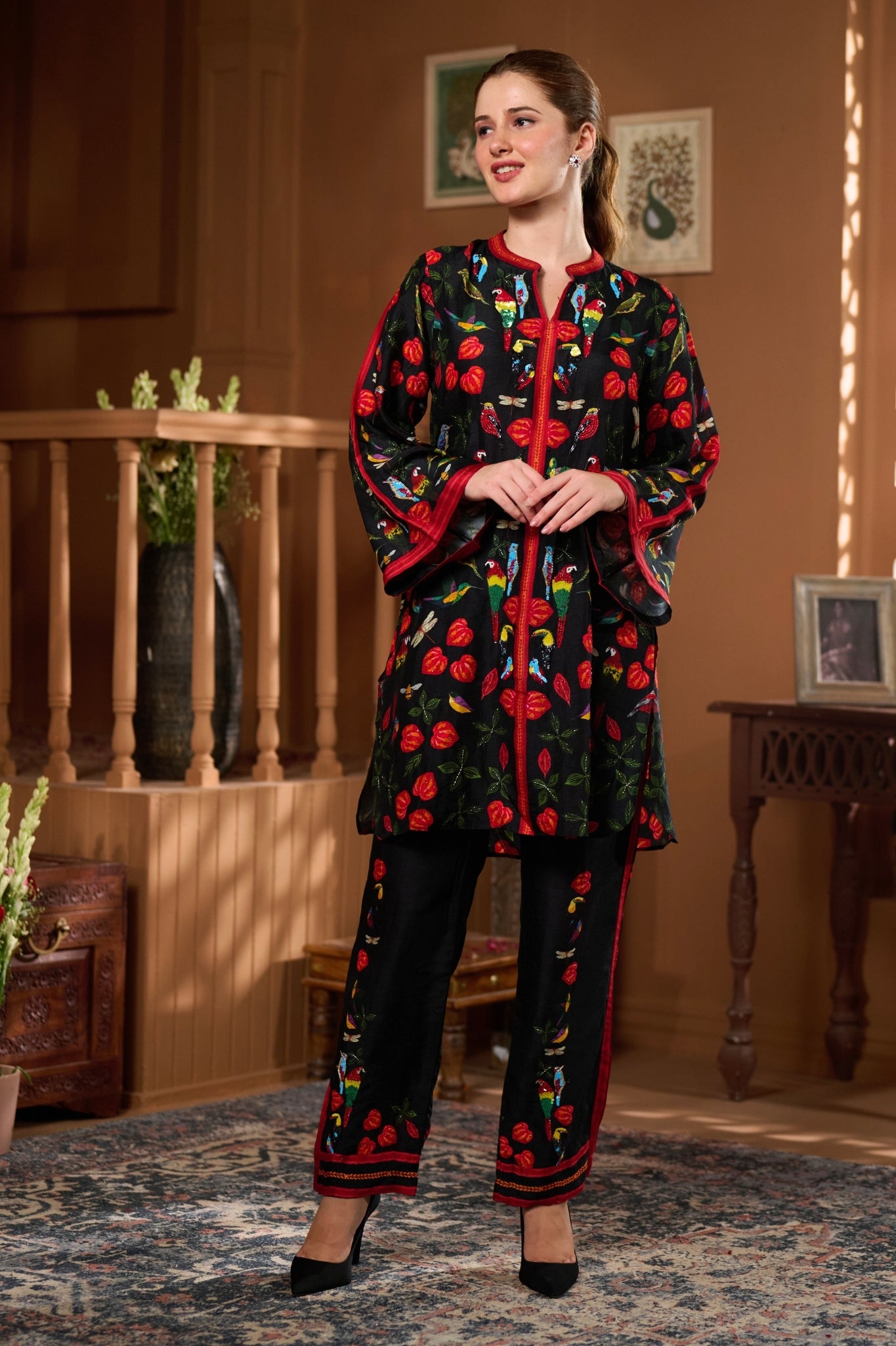 Taroob Bagh-e-bulbul Embellsihed Co-ord Set