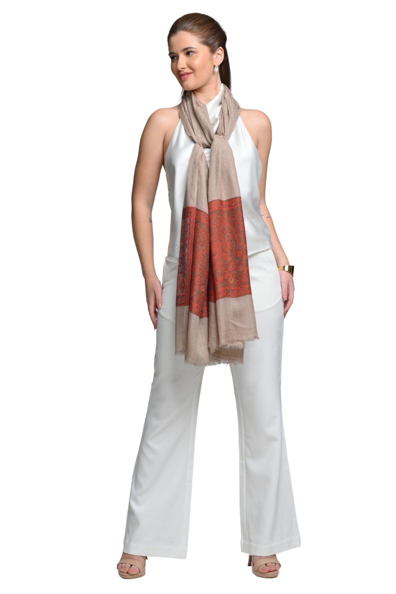 Taroob Wool Rich Kashmiri Stole