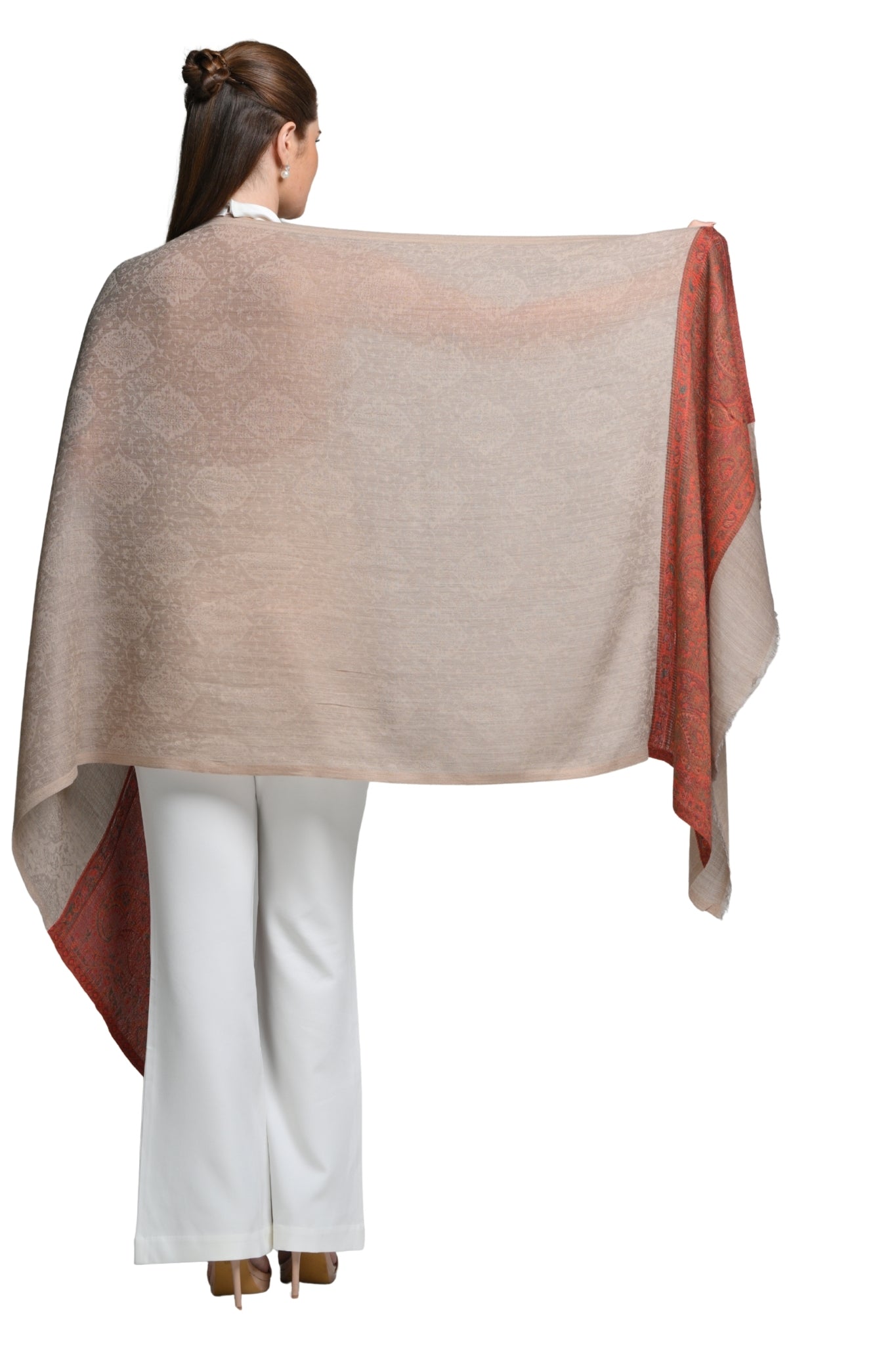 Taroob Wool Rich Kashmiri Stole