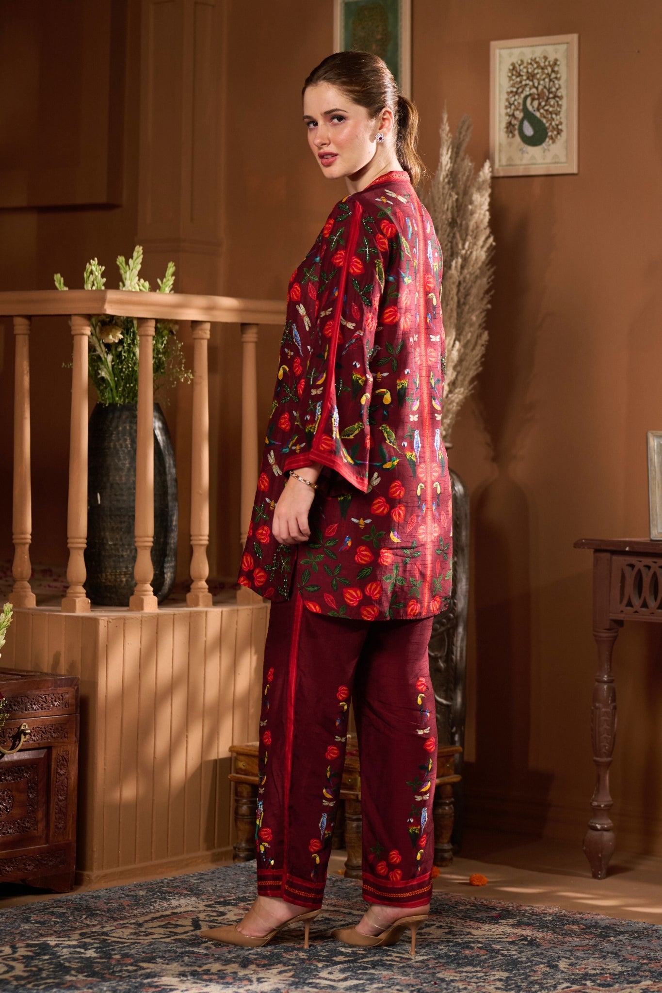 Taroob Bagh-e-bulbul Embellsihed Co-ord Set