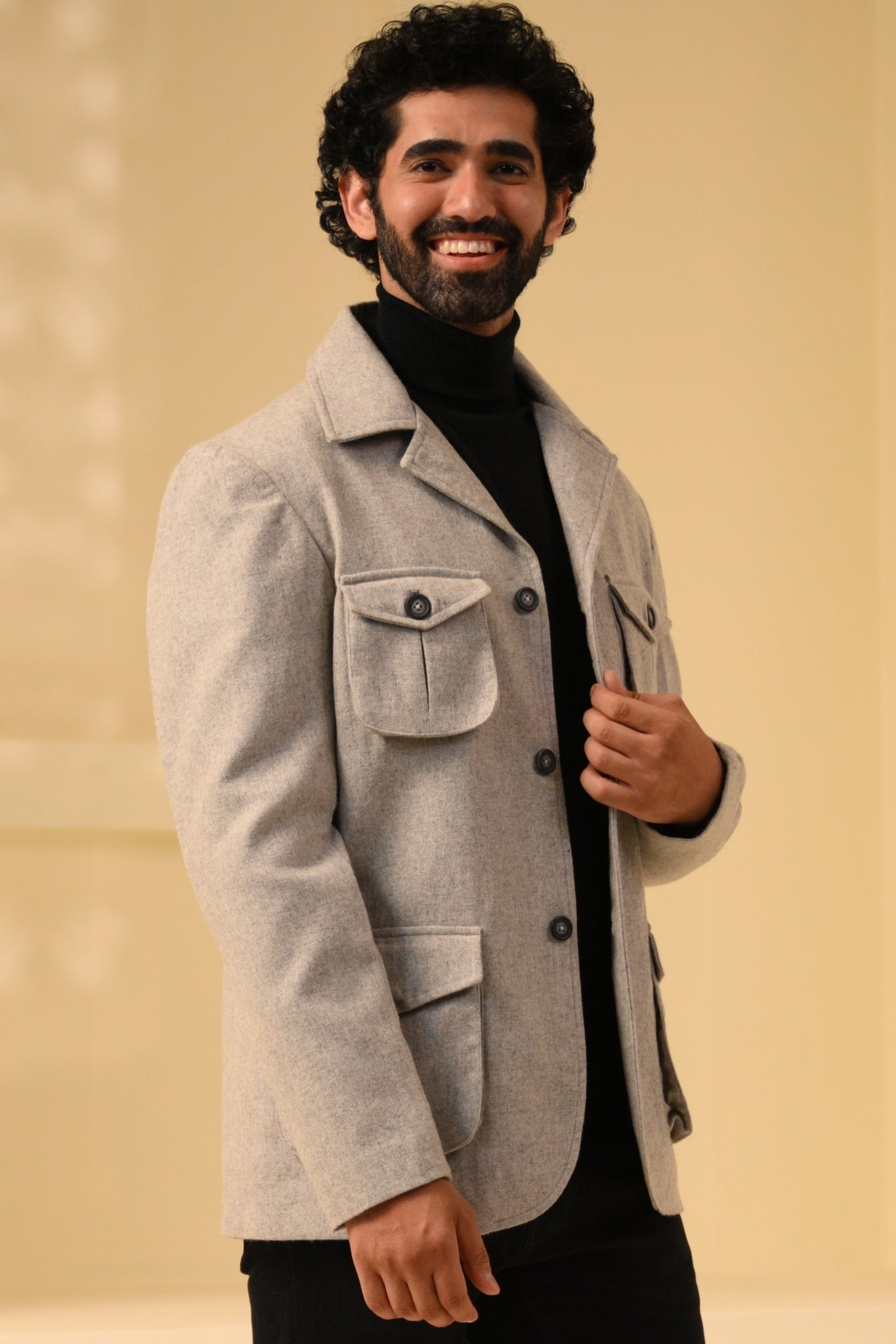 Taroob Merino Wool Traveller Shirt Jacket