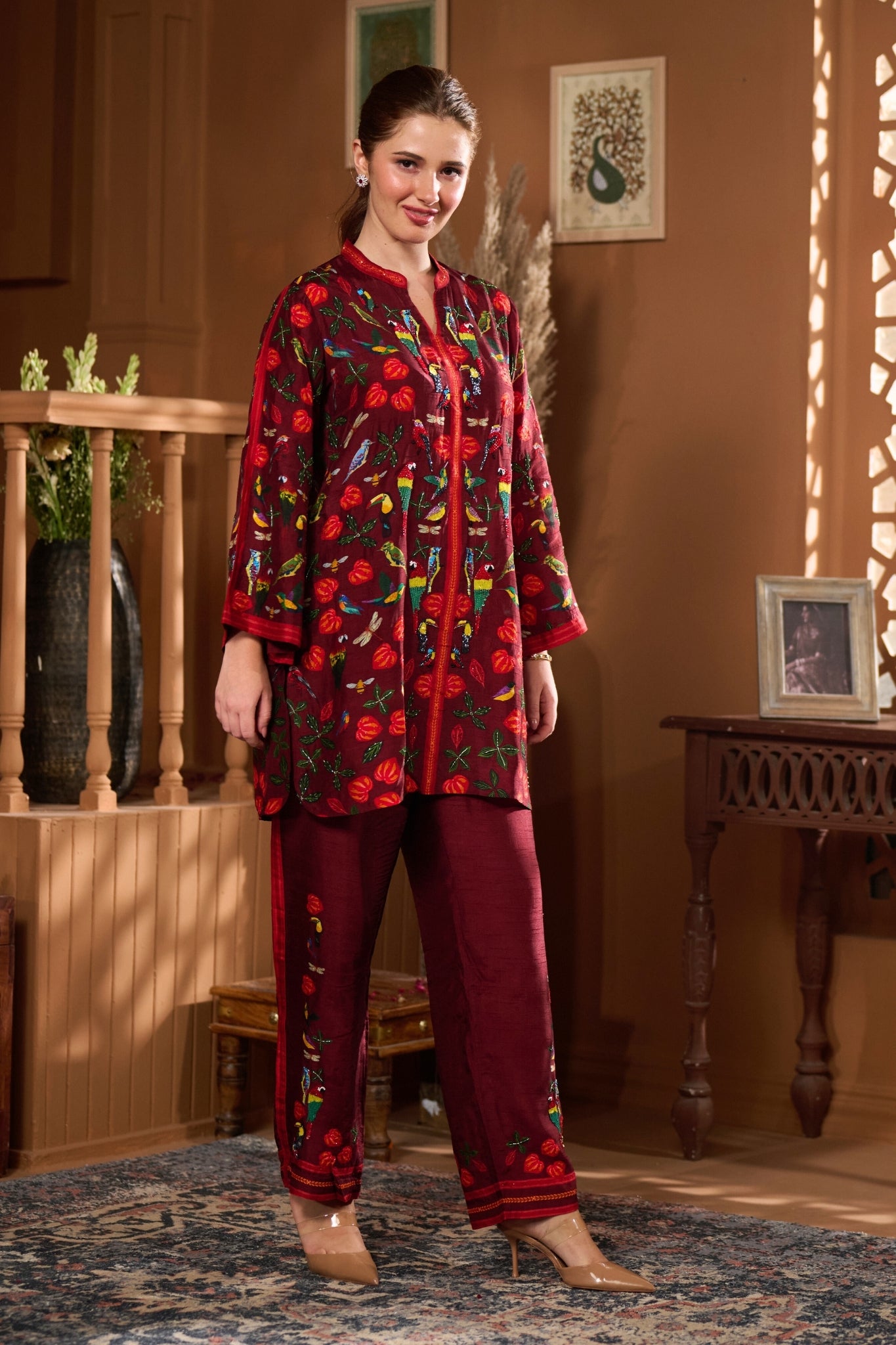 Taroob Bagh-e-bulbul Embellsihed Co-ord Set