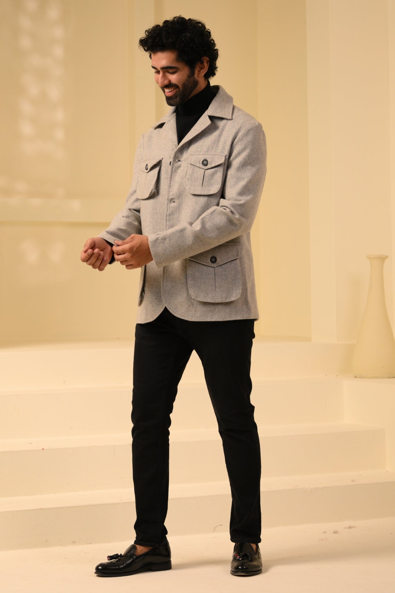 Taroob Merino Wool Traveller Shirt Jacket