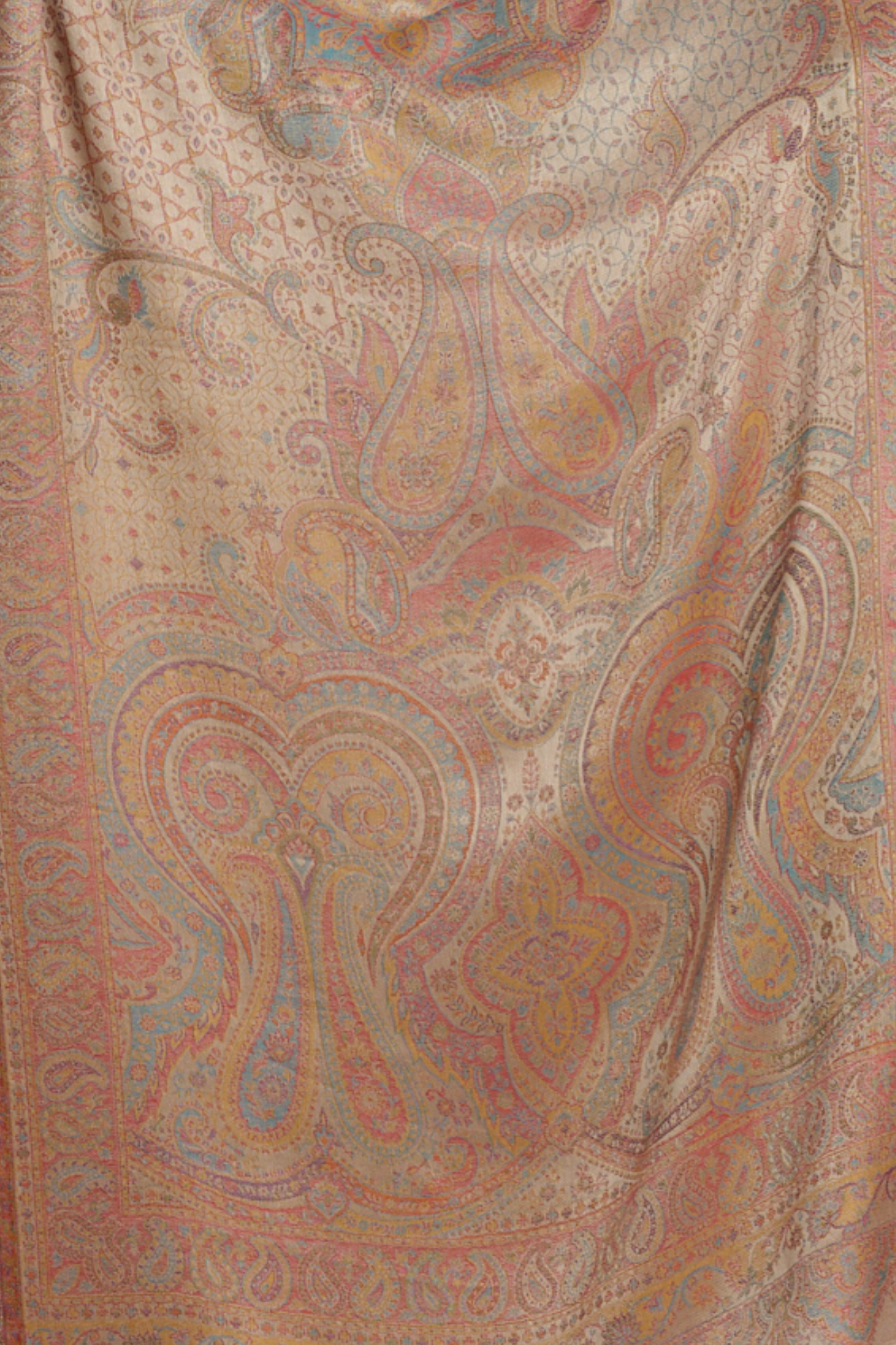 Women's Beautiful Paisley Jamawar Stole