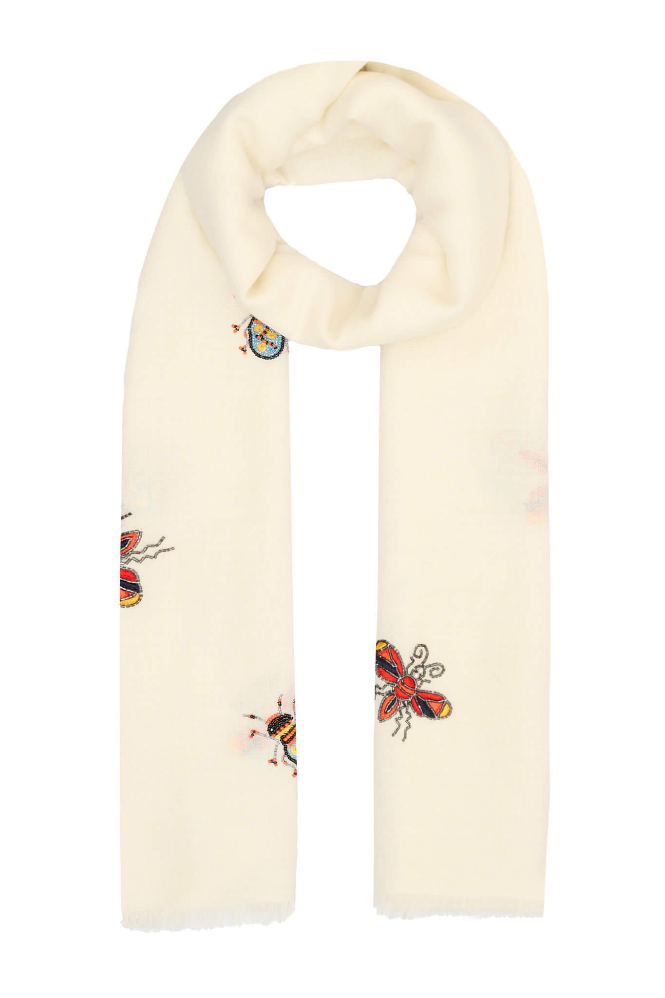 Bugs & Beetles Cashmere Scarf